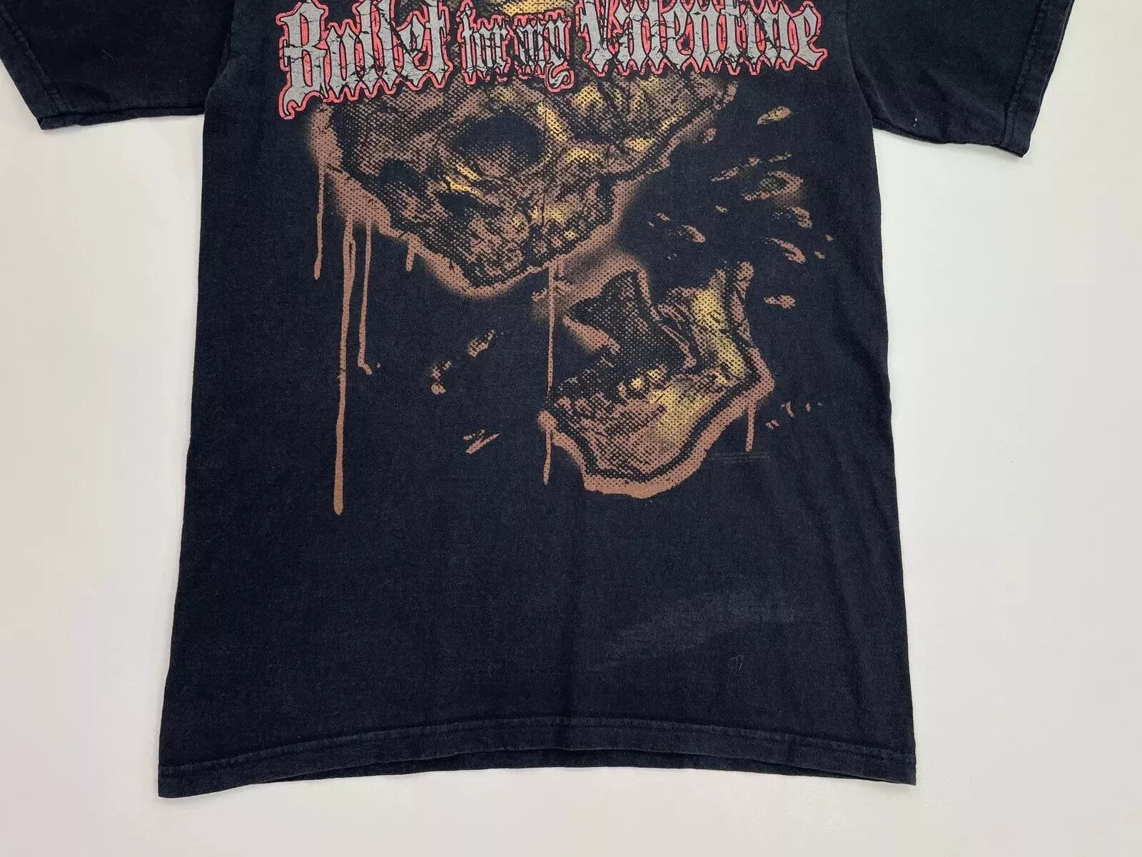 Vintage Vintage BULLET FOR MY VALENTINE TOUR 2008 SHIRT METAL Band Size US S / EU 44-46 / 1 - 3 Thumbnail
