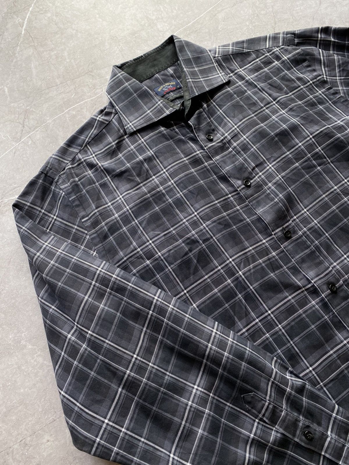 Paul & Shark Rare Paul & Shark Yachting Black Collection Shirt Button Up Size US L / EU 52-54 / 3 - 3 Thumbnail