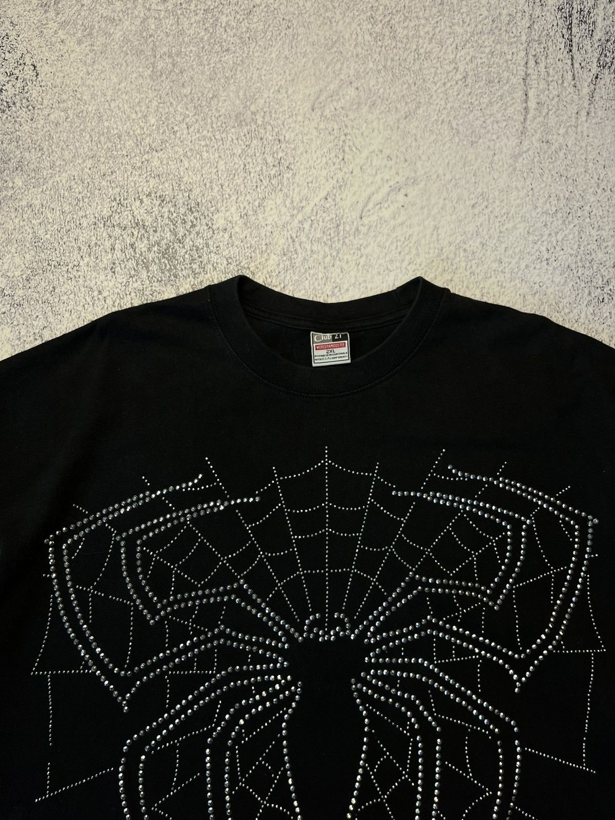 Vintage Rare Vintage Spider Big Logo T Shirt Y2K Size US XXL / EU 58 / 5 - 11 Thumbnail