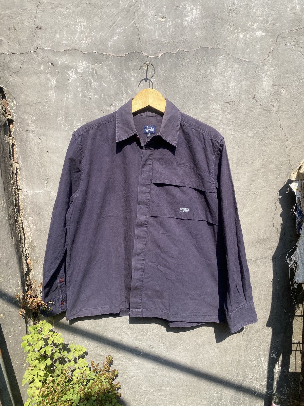 Stussy × Vintage Vintage work wear stussy Size US S / EU 44-46 / 1 - 2 Thumbnail