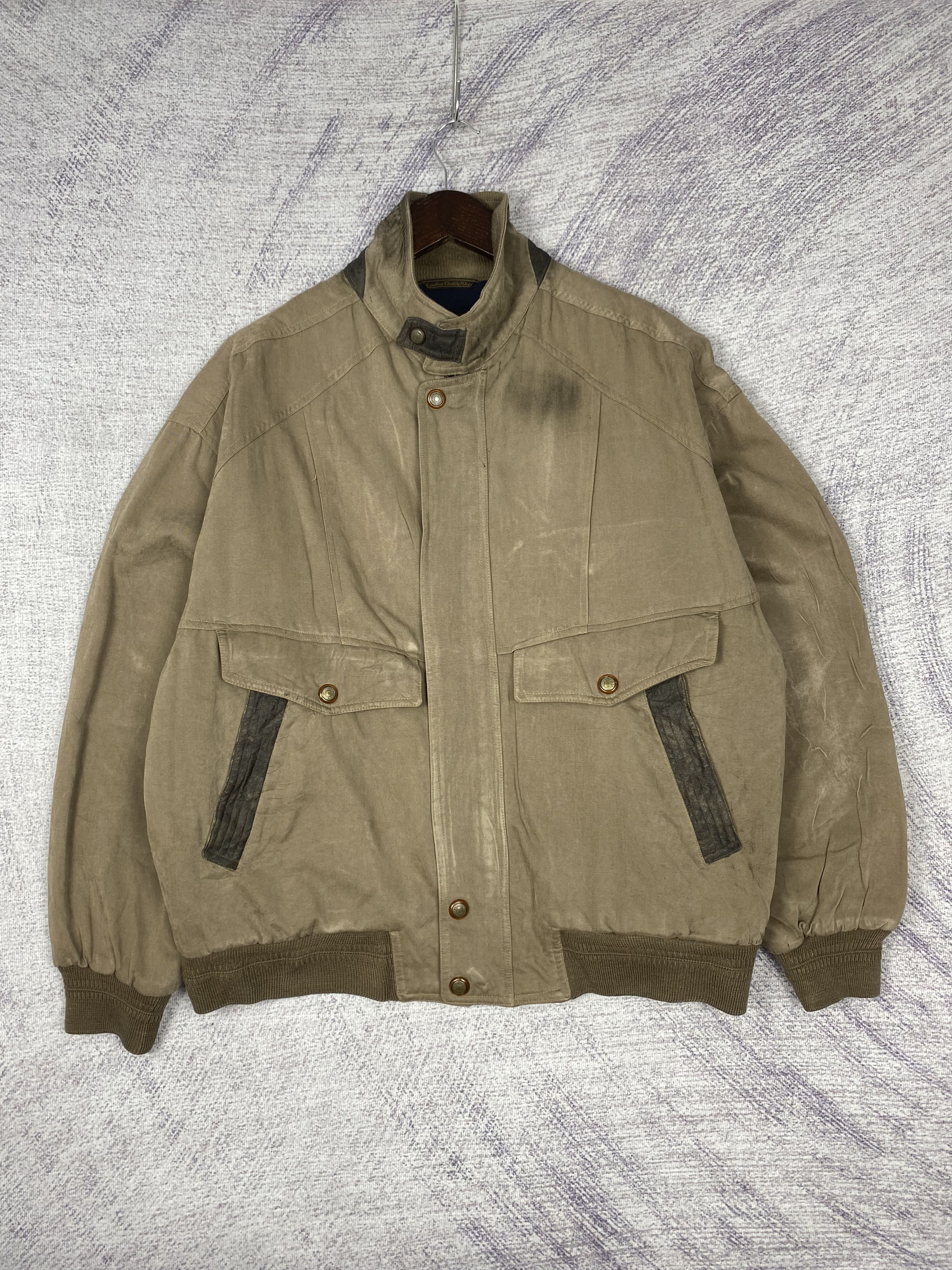 Japanese Brand Vintage Elspia Tasty Bomber Jacket Size US L / EU 52-54 / 3 - 1 Thumbnail