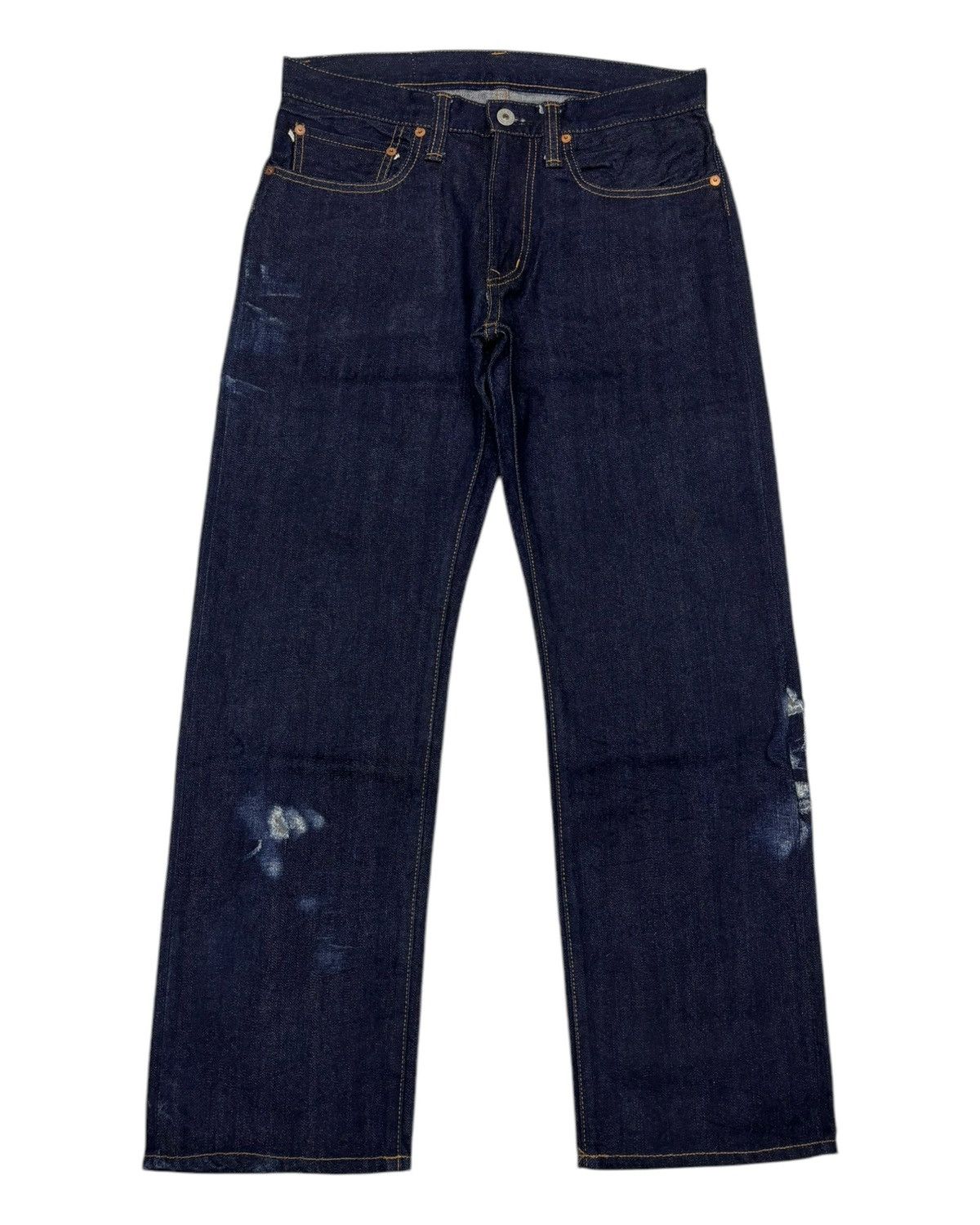 Kapital 🔥VTG FARMERS SELVEDGE BLUE JEANS MADE IN JAPAN Size US 30 / EU 46 - 11 Thumbnail