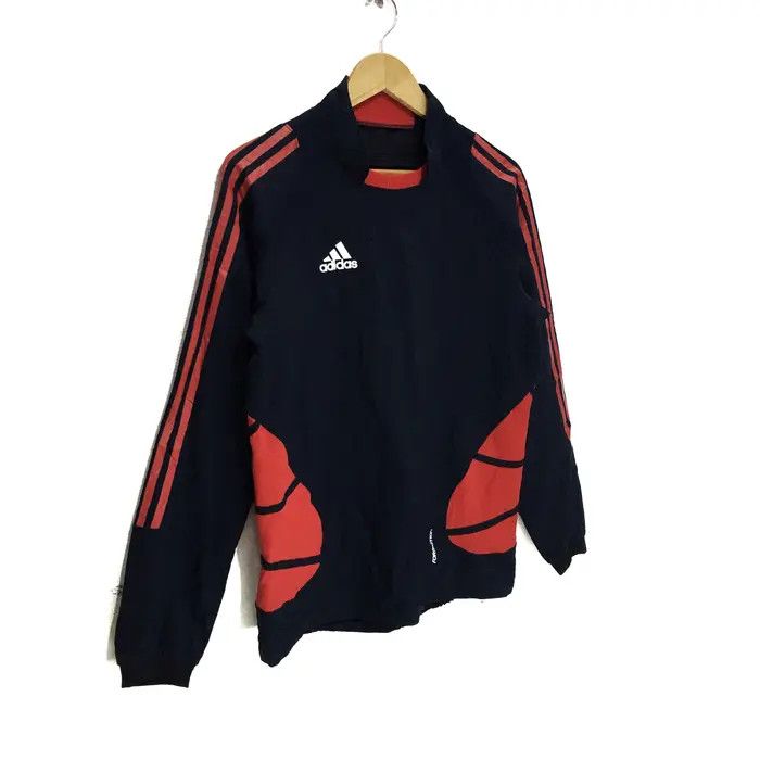 Adidas Vtg ADIDAS Sportswear Jersey Minimalist Logo Shirt Sweater Size US M / EU 48-50 / 2 - 3 Thumbnail