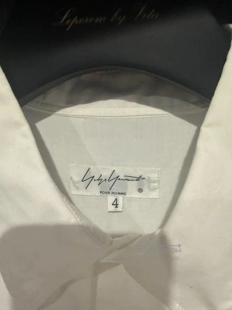 Yohji Yamamoto Yohji Yamamoto White Button Up Shirt. Size US S / EU 44-46 / 1 - 1 Thumbnail