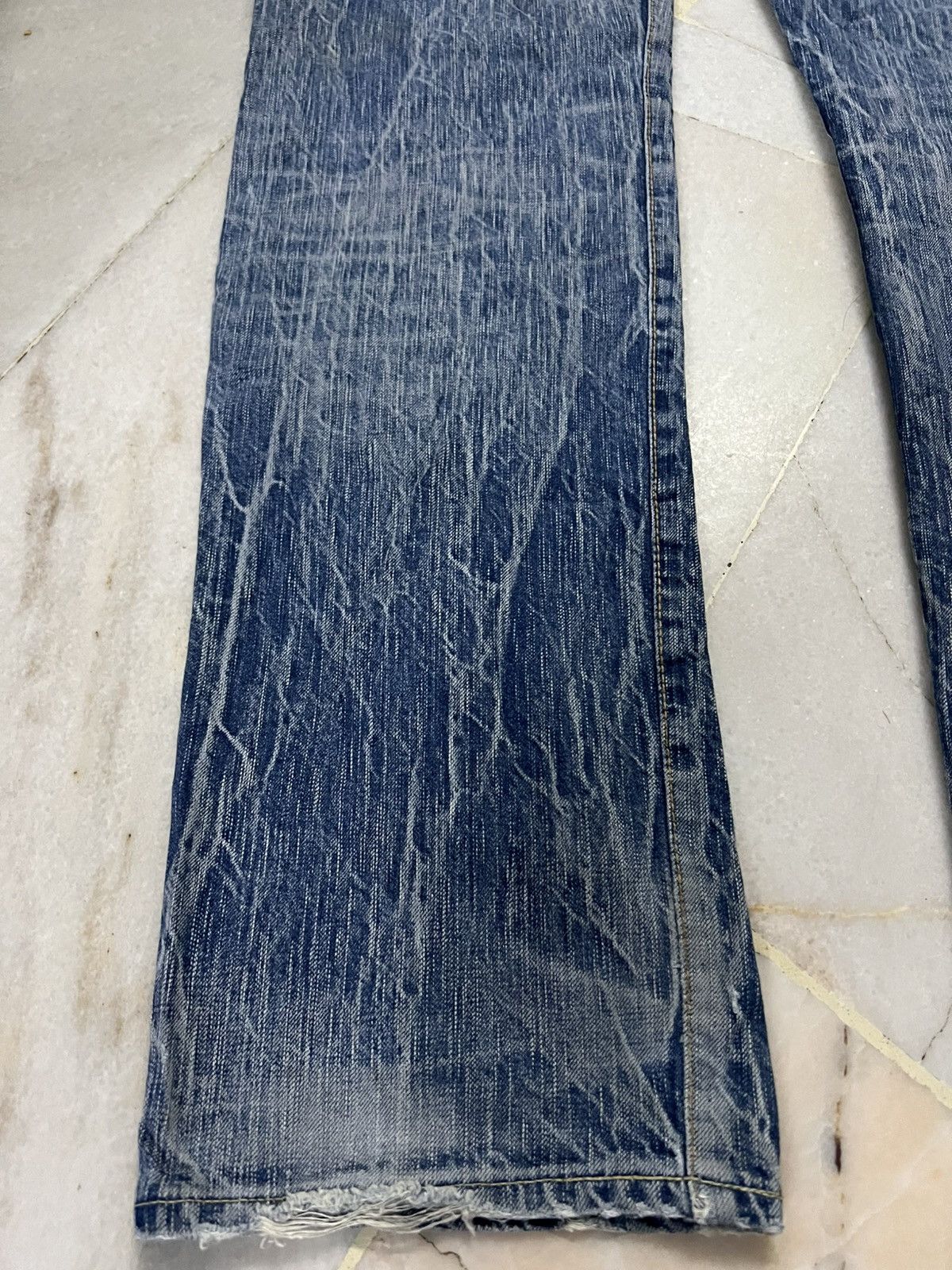 Japanese Brand 💥Rare💥Edwin 503 Honeycomb Faded Jean Very Rare Size US 34 / EU 50 - 12 Thumbnail