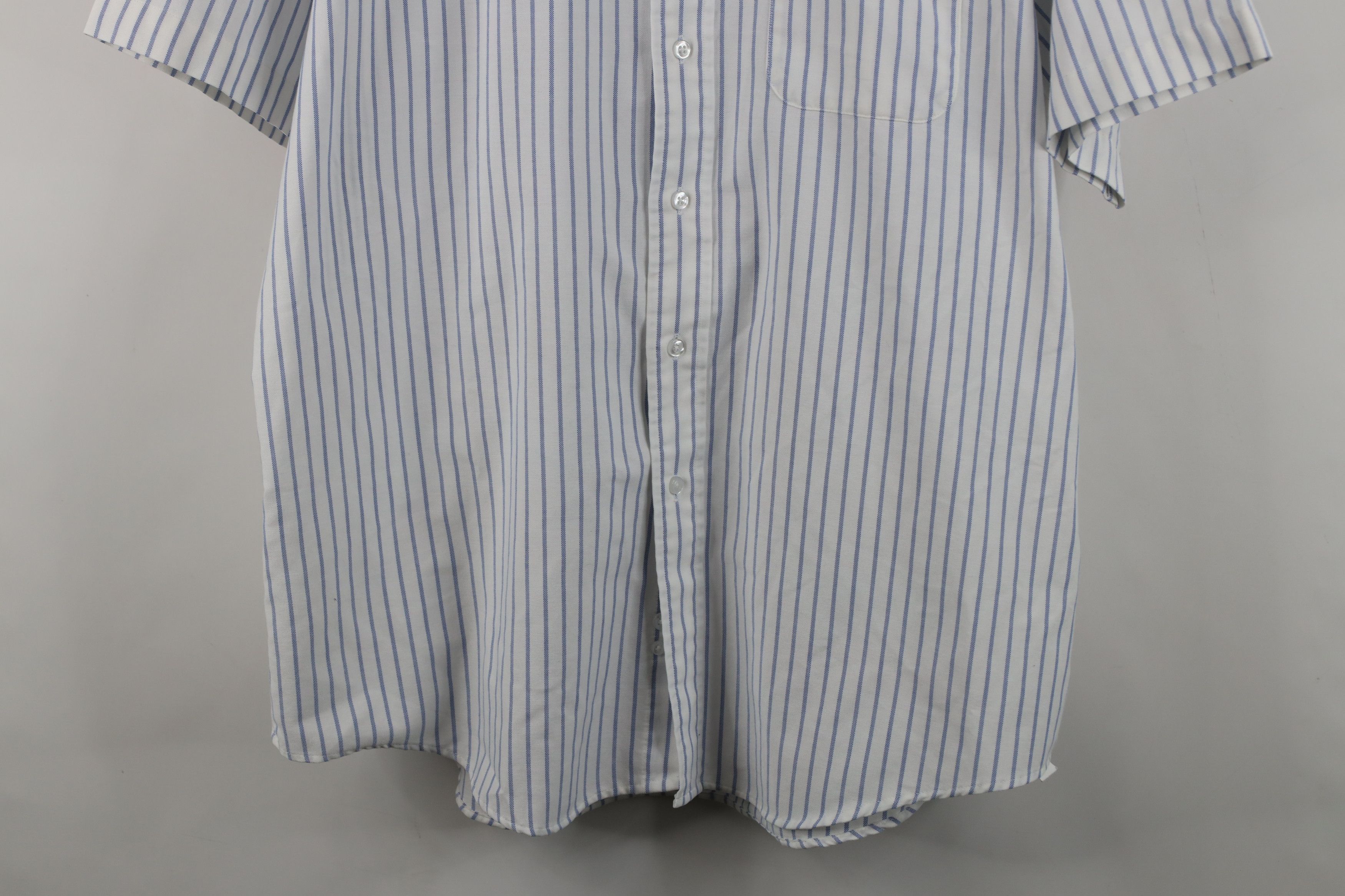 L.L. Bean Vintage 90s LL Bean Tailor Striped Button Down Shirt USA Size US M / EU 48-50 / 2 - 3 Thumbnail