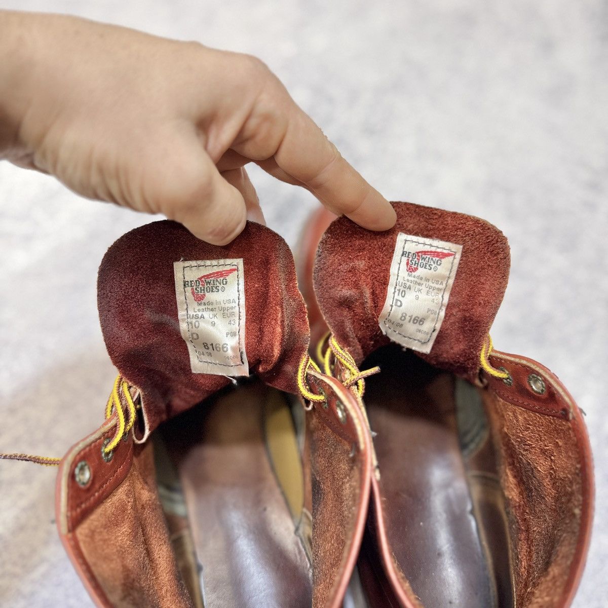 Red Wing Red Wing 8166 Round Toe Boots US10 UK9 EU43 Size US 10 / EU 43 - 12 Thumbnail