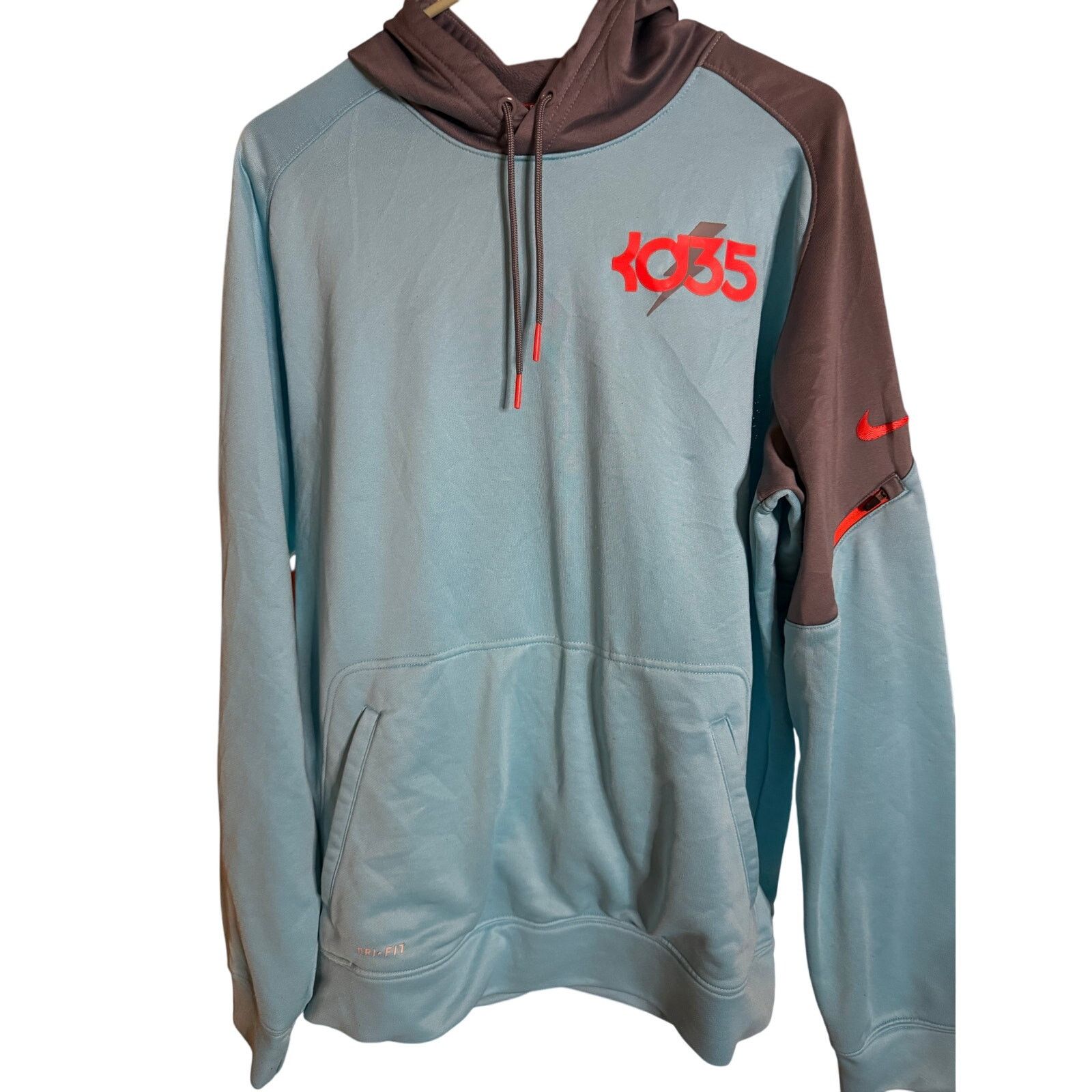 Nike Vintage Kevin Durant Hoodie Size US L / EU 52-54 / 3 - 1 Thumbnail