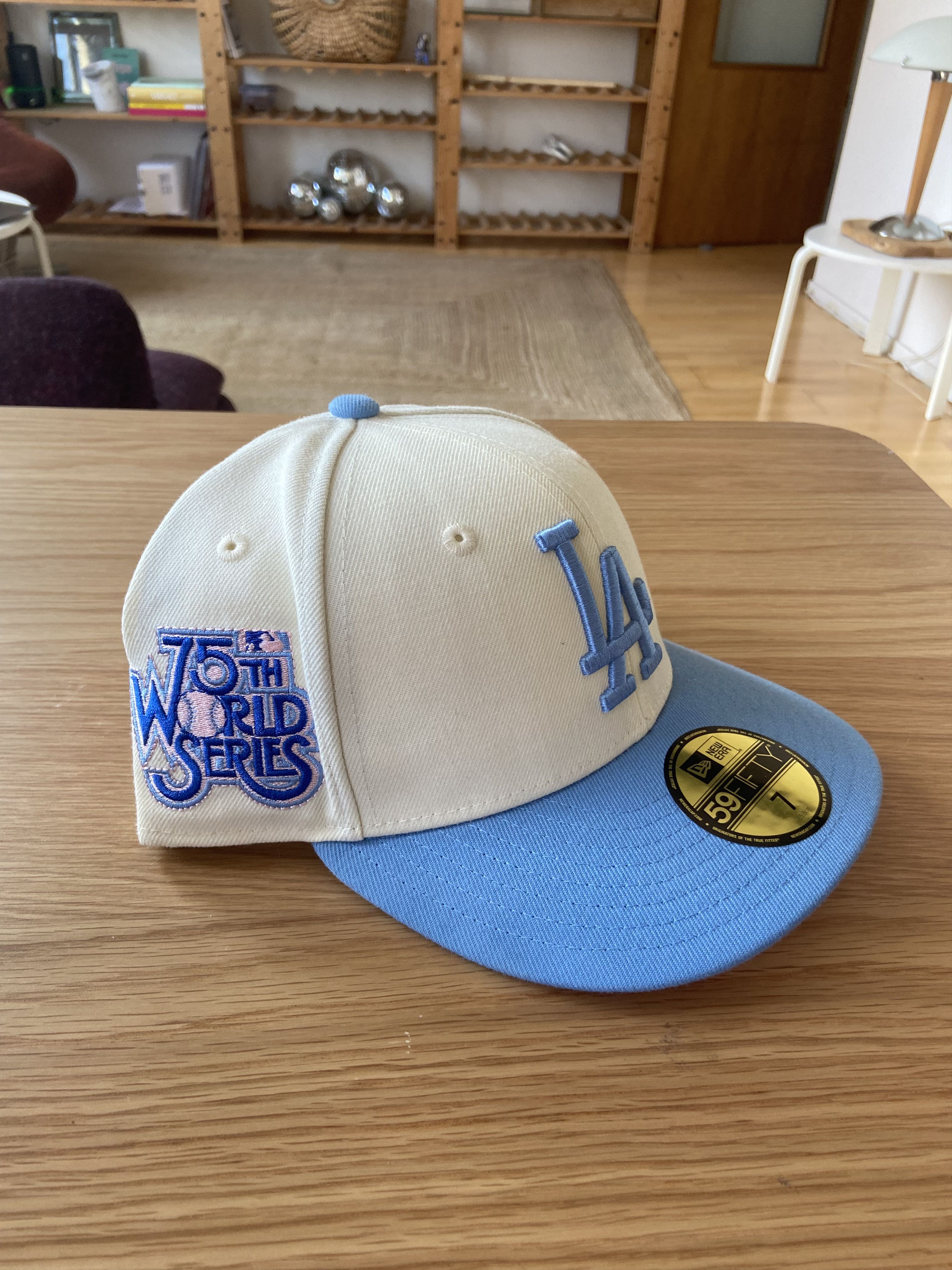 Hat Club 7 LA Dodgers 75th World Series Patch Size ONE SIZE - 1 Thumbnail
