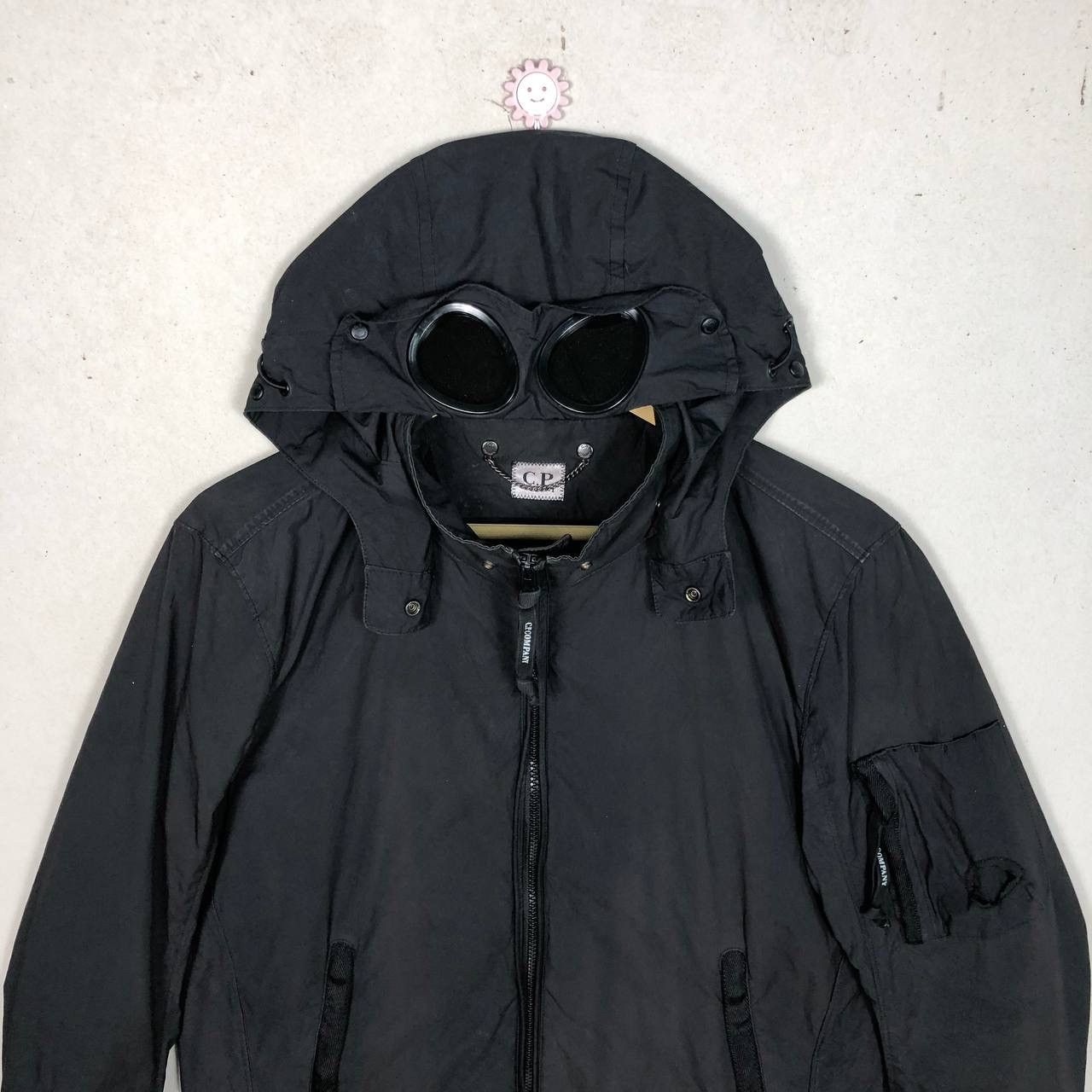 C.P. Company Vintage C.P. Company Shell Goggle Jacket - Black Size M Size US M / EU 48-50 / 2 - 3 Thumbnail