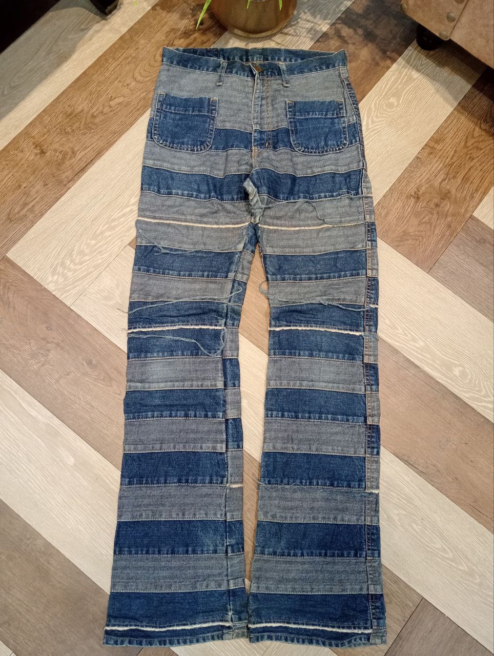 Hysteric Glamour RARE VINTAGE HYSTERIC GLAMOUR HAGI FLARED DENIM PANTS Size US 29 - 1 Thumbnail