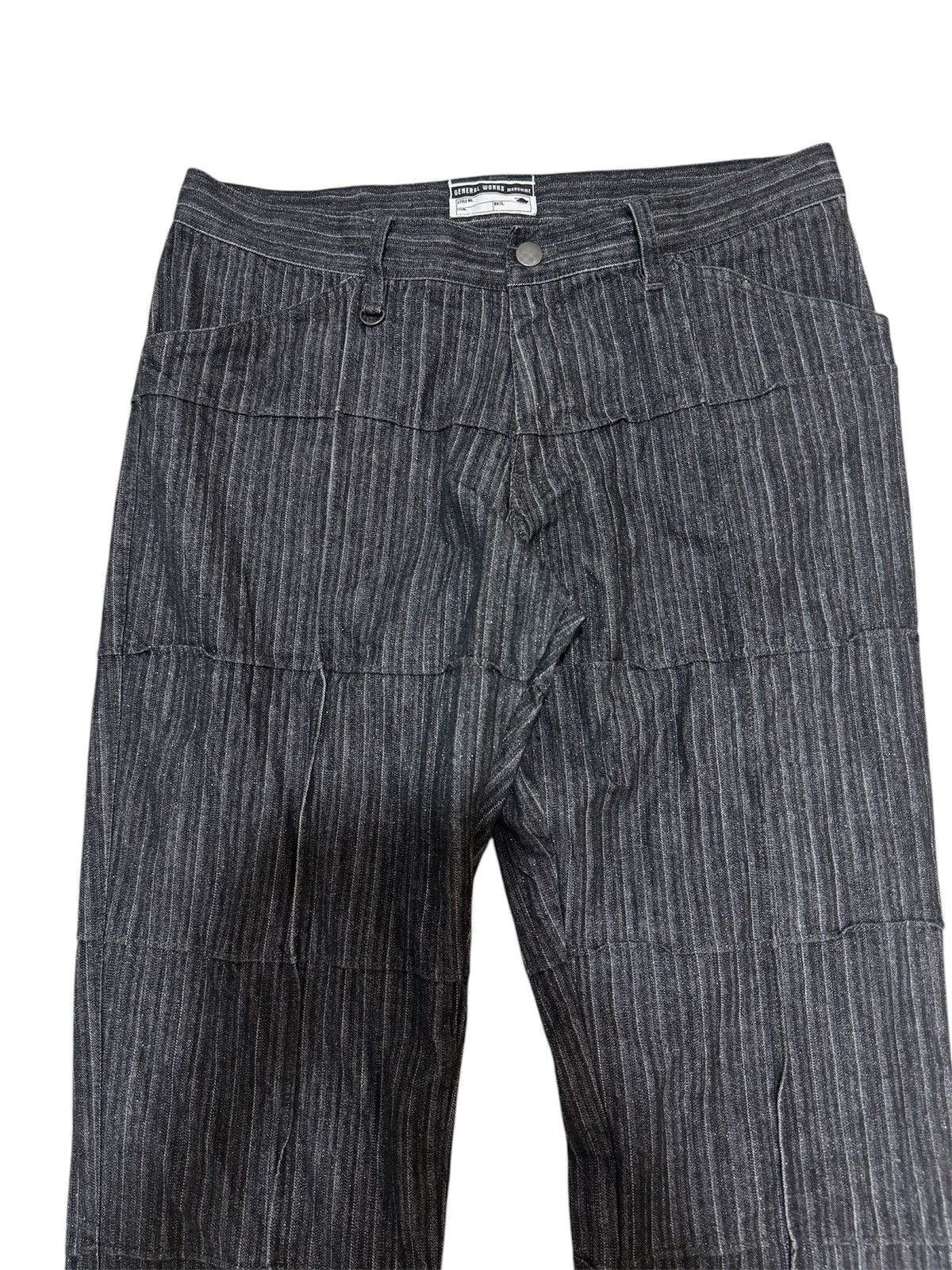 Hysteric Glamour × Vintage Vintage Michel Klein Homme Stripes Jeans Size US 32 / EU 48 - 4 Thumbnail