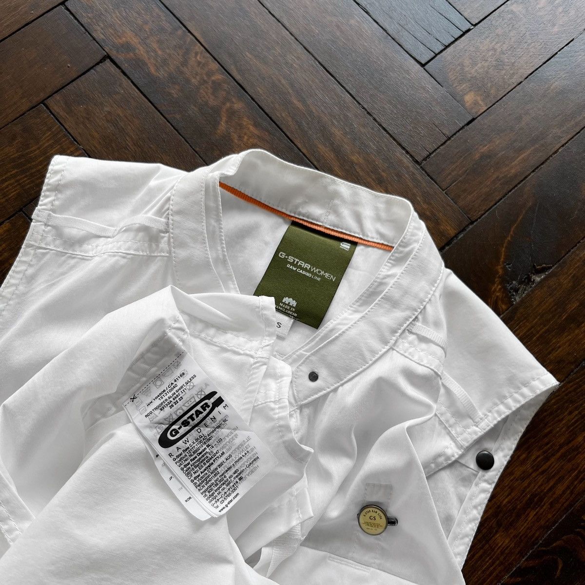 G-Star G-Star Raw RCO Trooper Slim Shirt Sleeveless Cargo Line Size S / US 4 / IT 40 - 5 Thumbnail