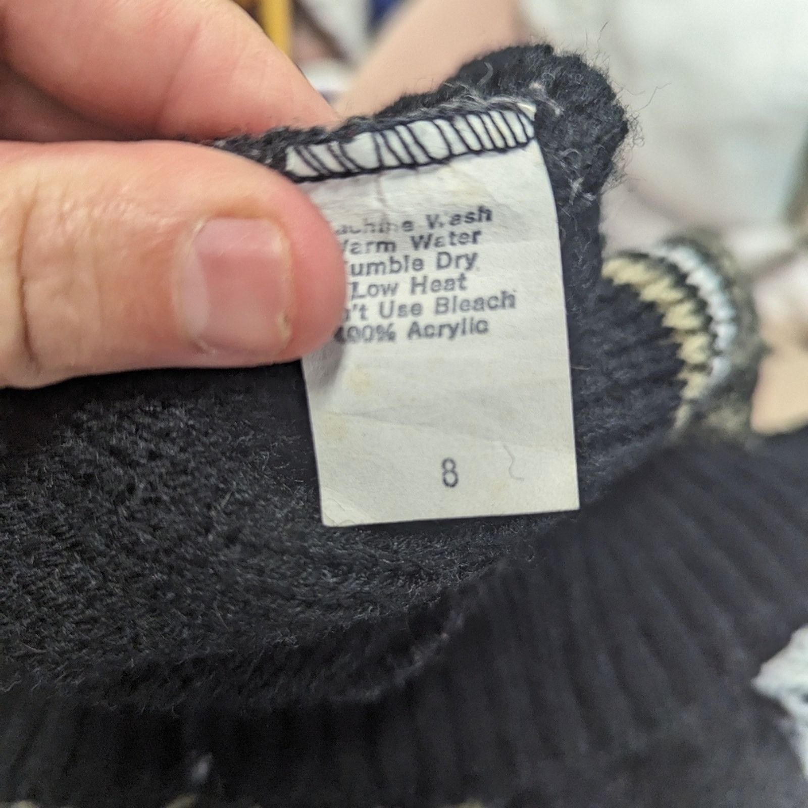 Vintage Vintage 80's Dad Sweater - 8 Size M / US 6-8 / IT 42-44 - 3 Thumbnail