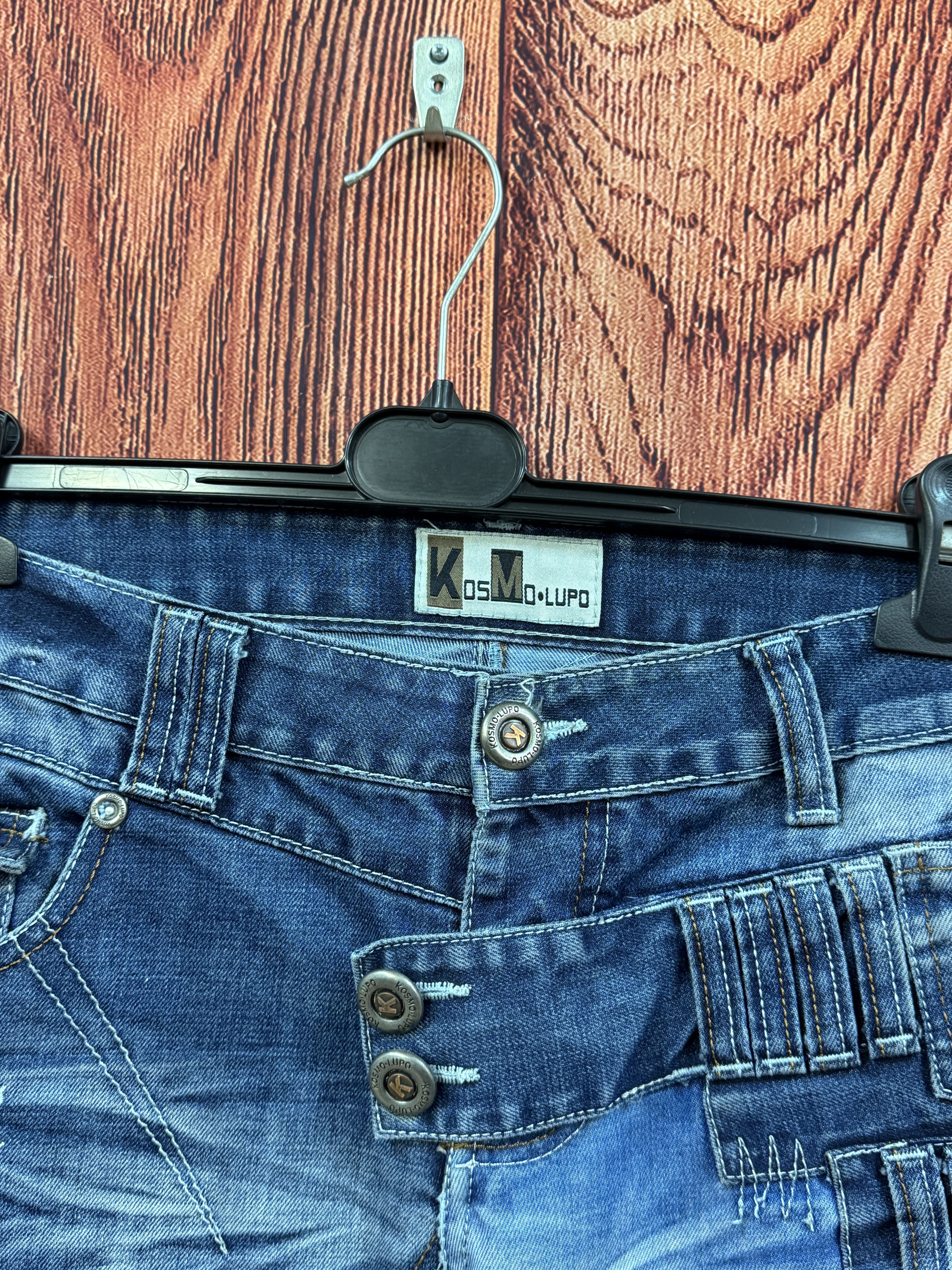 Other Kosmo Lupo y2k Denim Zipper Japan Style Distressed Jeans Size US 34 / EU 50 - 3 Thumbnail