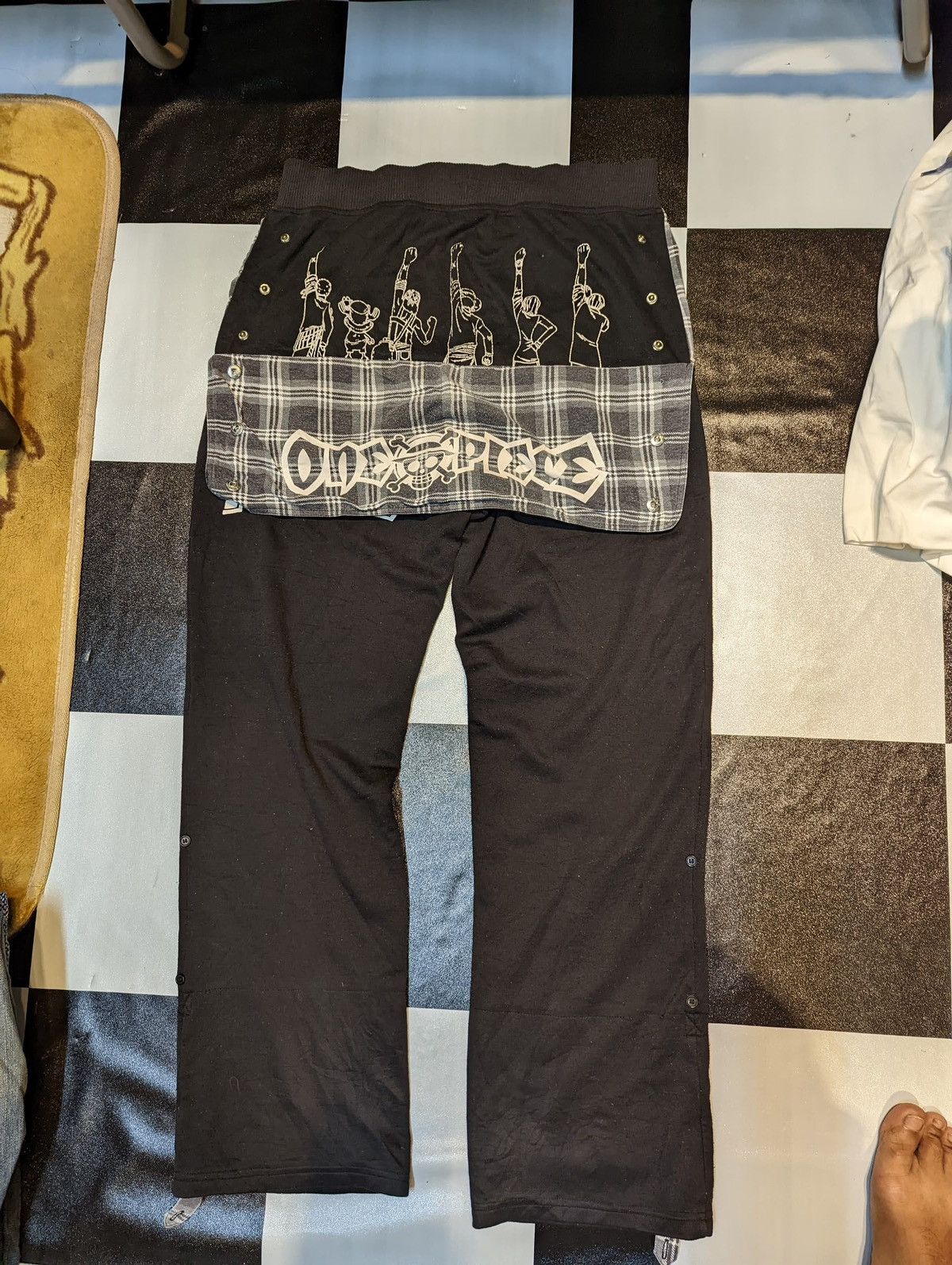 One Piece One Piece Mugiwara Pirate Sweatpants Size US 34 / EU 50 - 4 Thumbnail