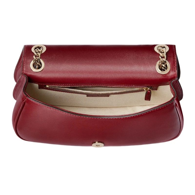 Gucci GUCCI Blondie Medium Rosso Ancora Red Shoulder Bag Size ONE SIZE - 4 Thumbnail