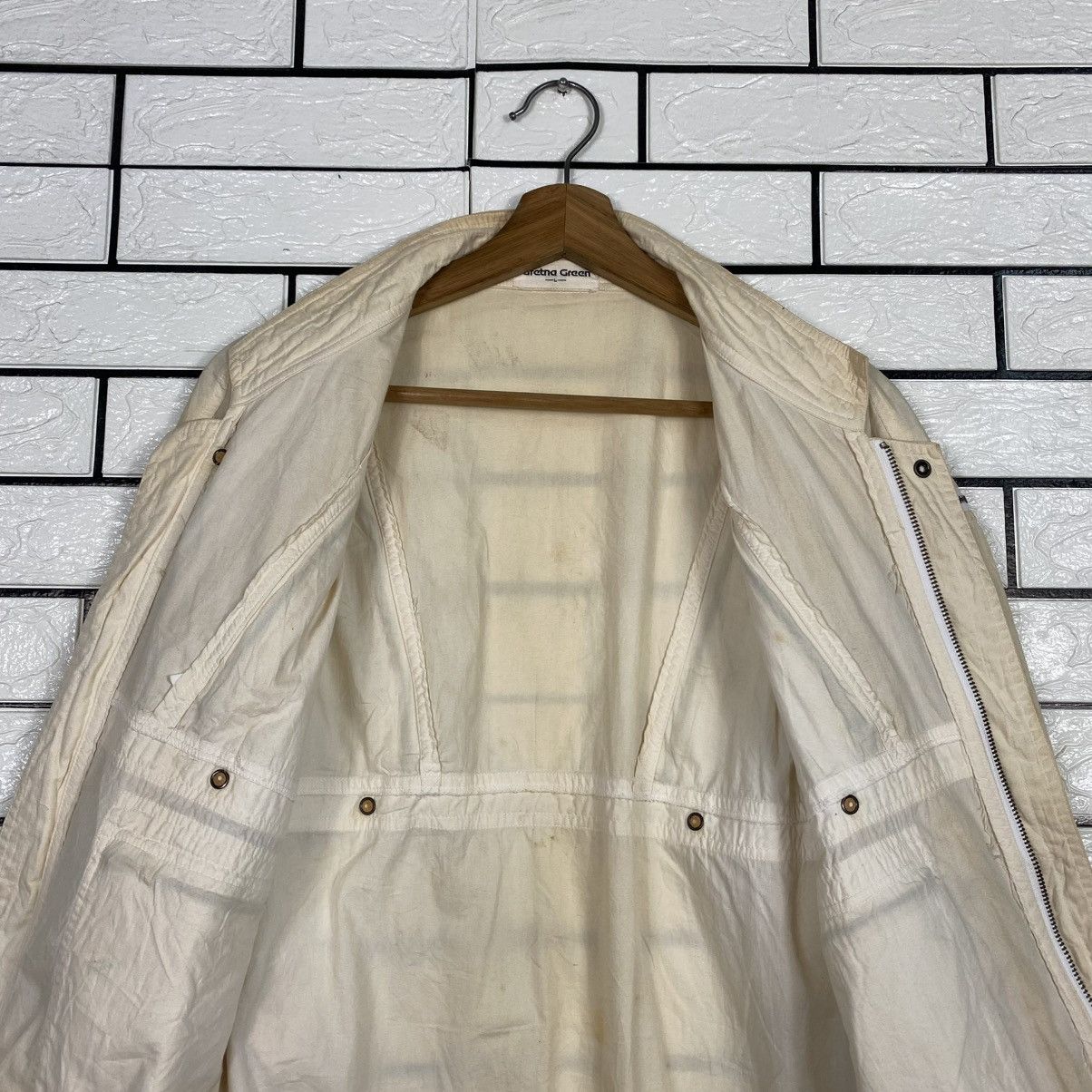 Japanese Brand 🔥PARACHUTE BONDAGE BOMBER JACKET GRETNA GREEN ISSEY MIYAKE Size US M / EU 48-50 / 2 - 15 Thumbnail