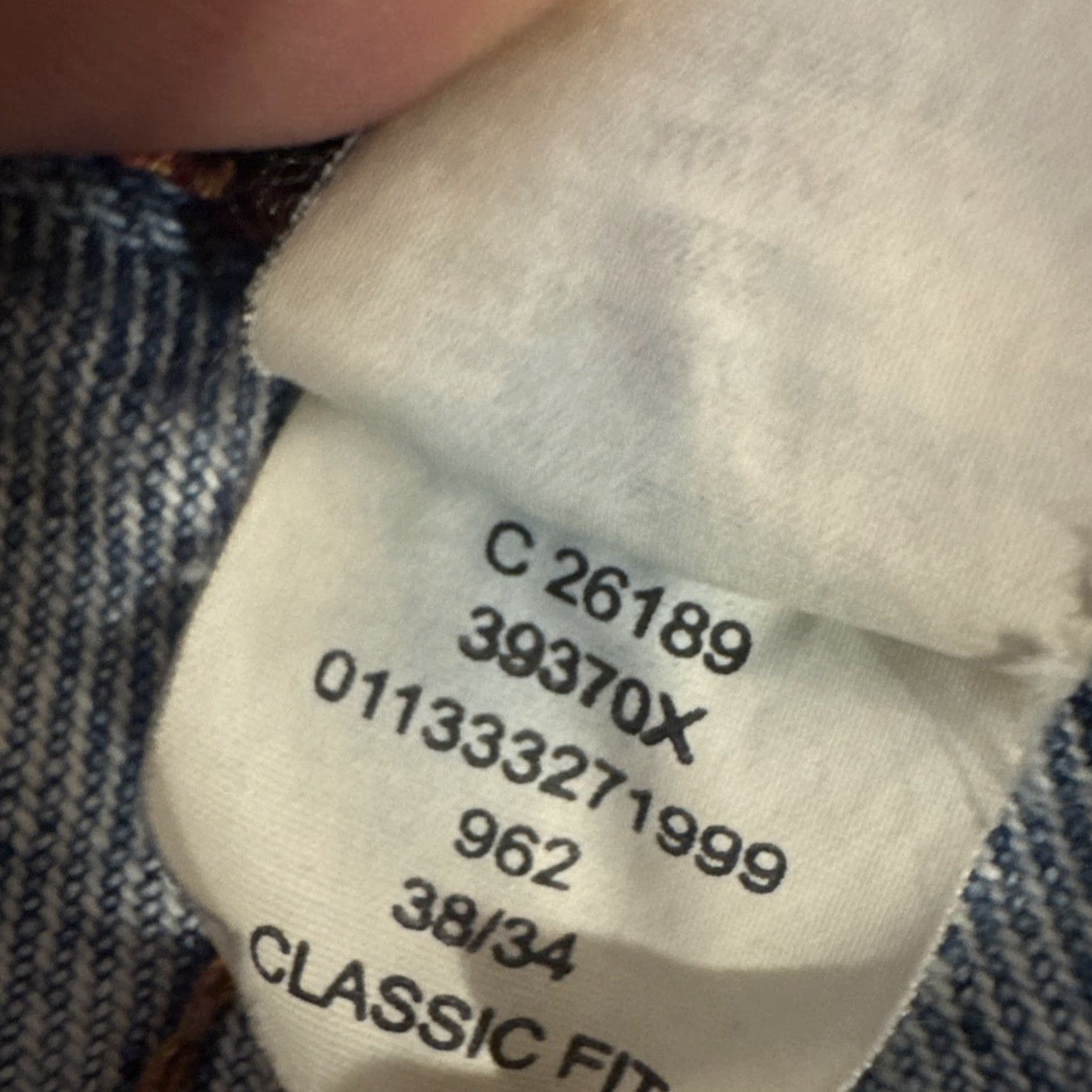 Chaps VINTAGE Chaps Ralph Lauren Jeans 90s Light Wash Straight Baggy Mens 36x30 Blue 90s Size US 36 / EU 52 - 7 Thumbnail