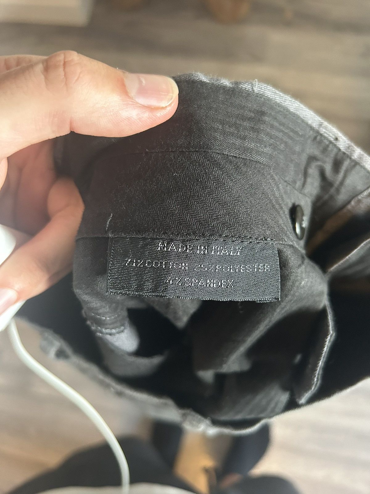 Prada Grey Tapered Cotton Blend Trousers Size US 29 - 16 Thumbnail