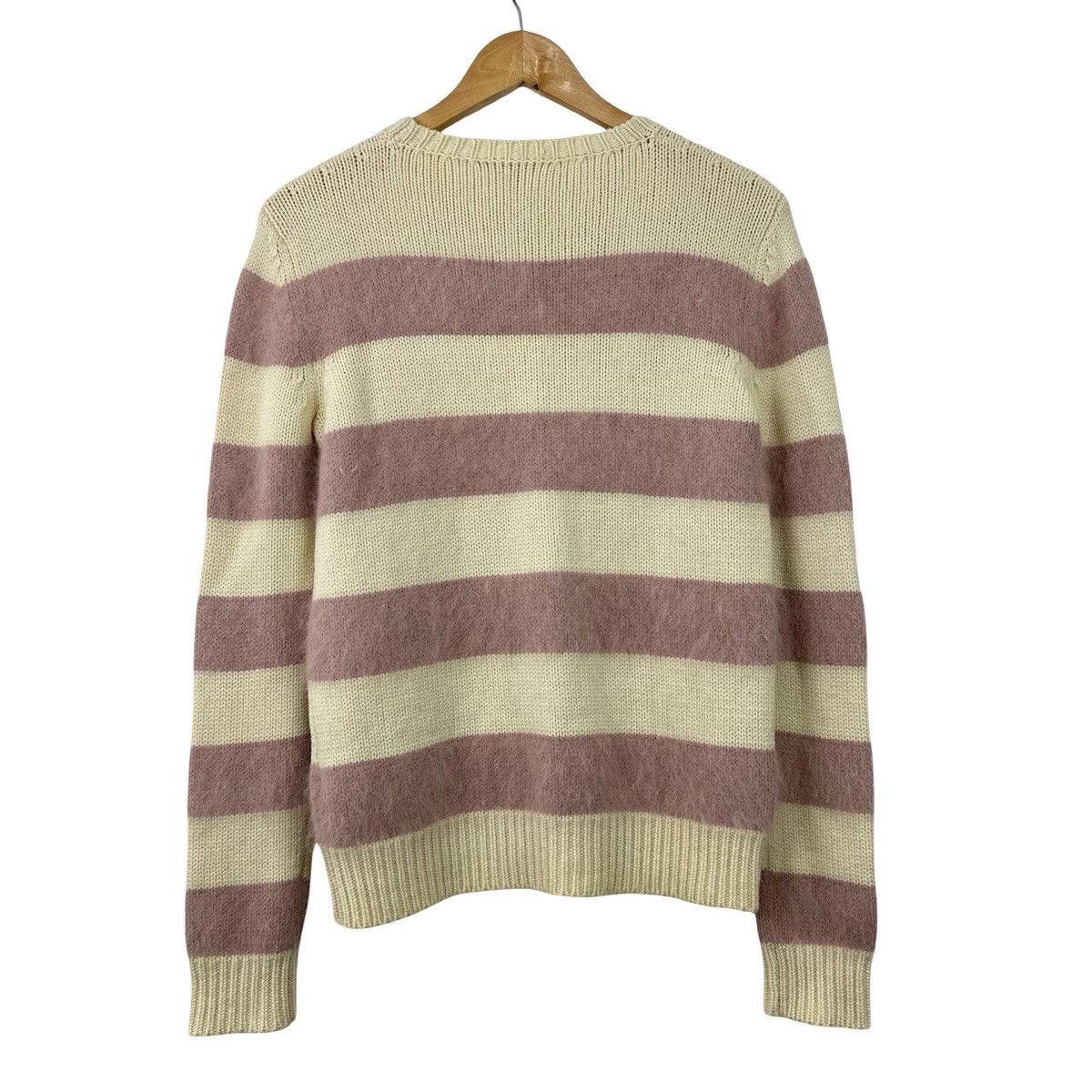 Gucci Gucci pink and cream striped wool sweater Size XS / US 0-2 / IT 36-38 - 2 Thumbnail