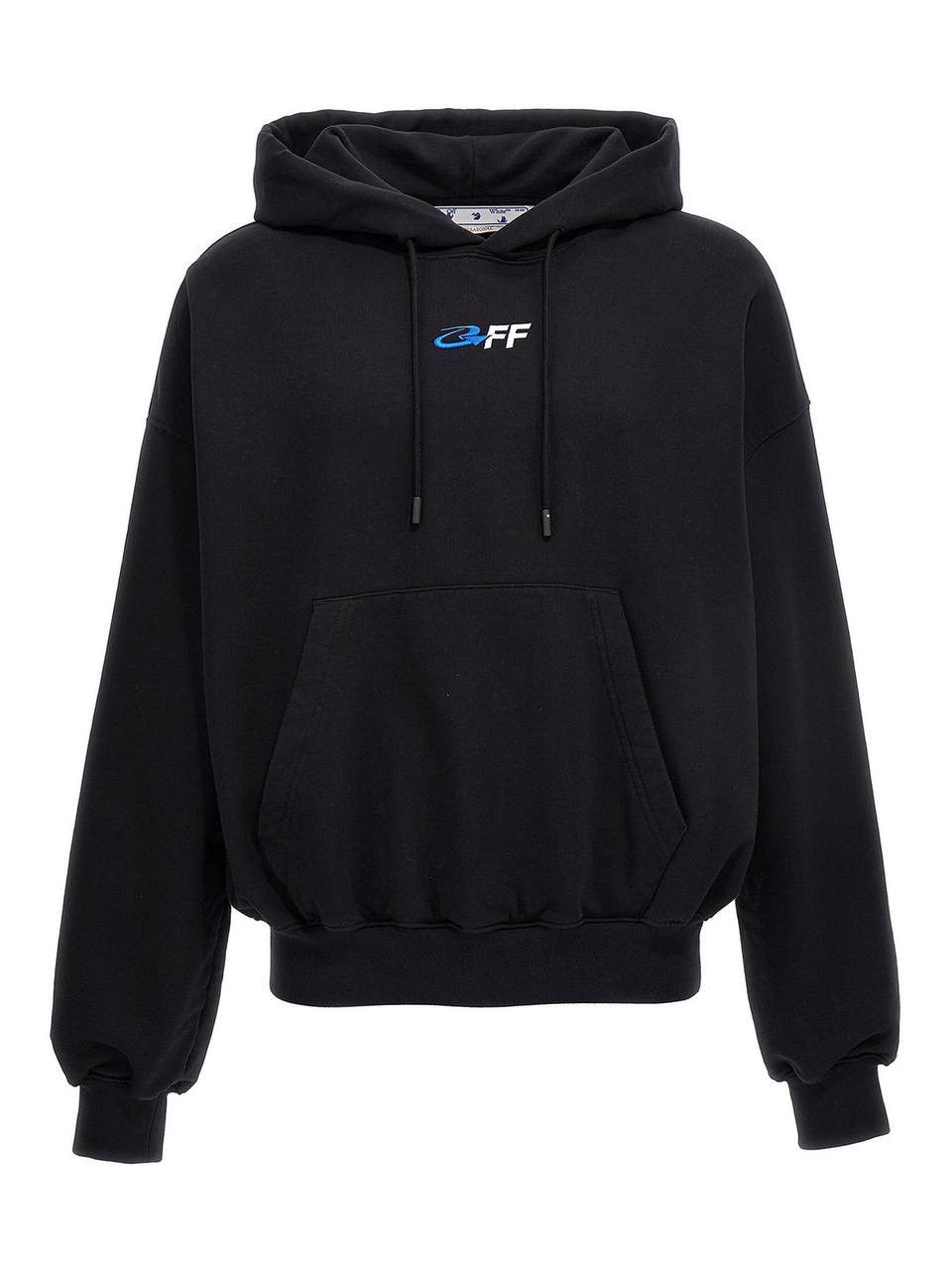 Off-White Off-White Exactly The Opposite Black Hoodie Size US S / EU 44-46 / 1 - 2 Thumbnail