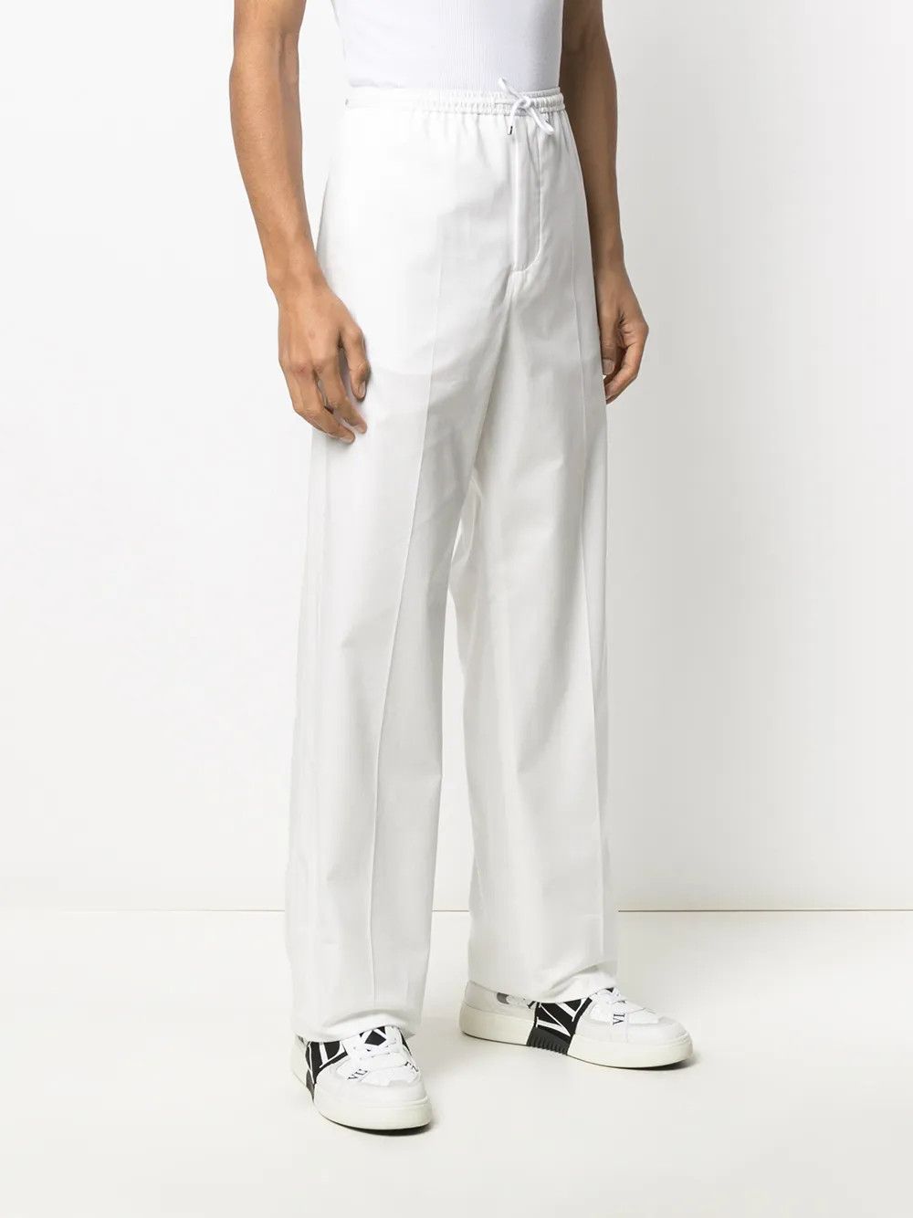 Valentino o1y0525 Jogger & Sweatpant in White Size US 38 / EU 54 - 2 Thumbnail