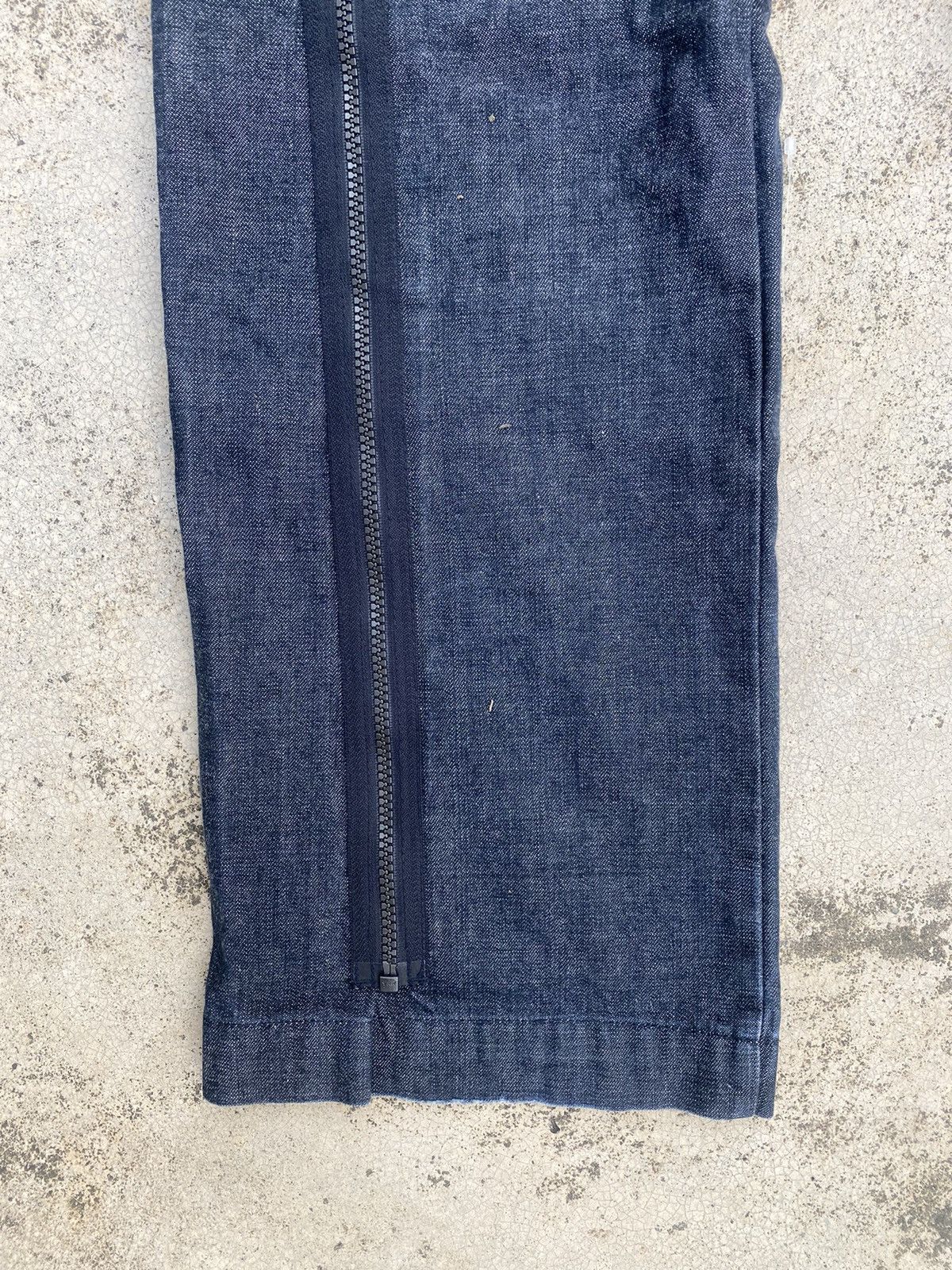 Designer × Marithe + Francois Girbaud Marithe Francois Girbaud Big Pockey Zipper Punk Jeans Size US 30 / EU 46 - 22 Thumbnail