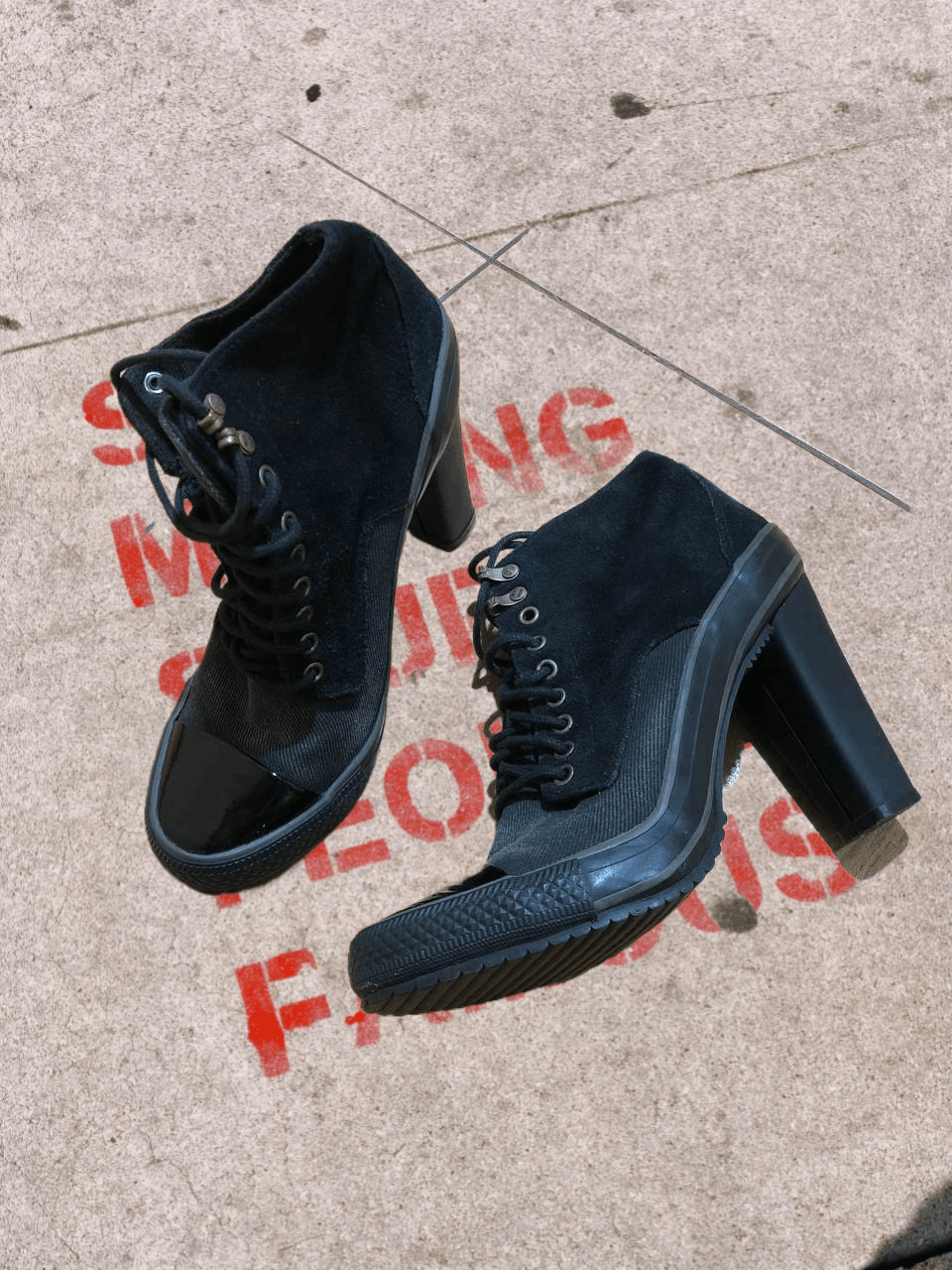 Diesel Diesel Vintage Heels Boots Size US 7.5 / IT 37.5 - 1 Thumbnail