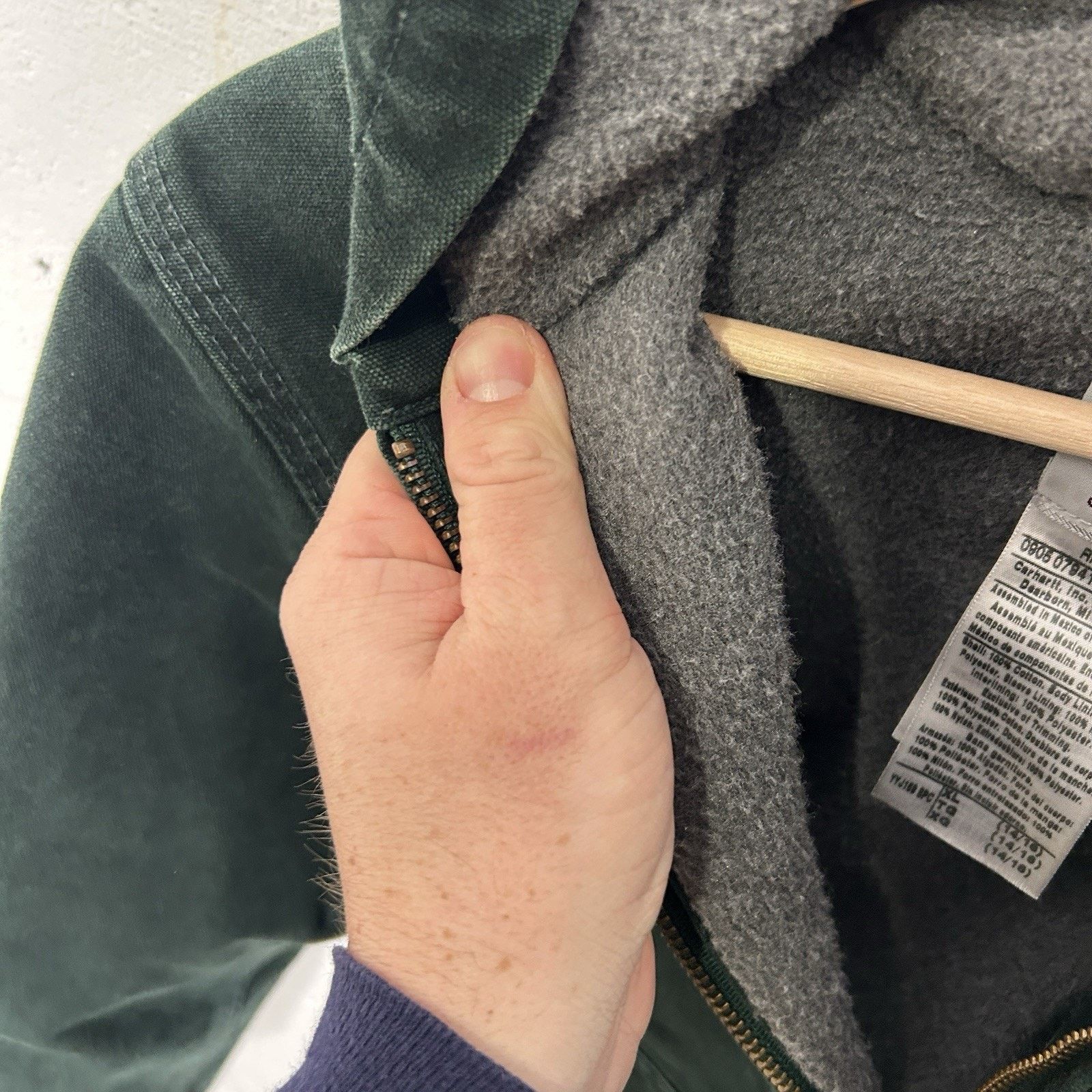 Carhartt Vintage Carhartt Hooded Active Jacket “Spruce” YYJ159 SPC Size S / US 4 / IT 40 - 11 Thumbnail
