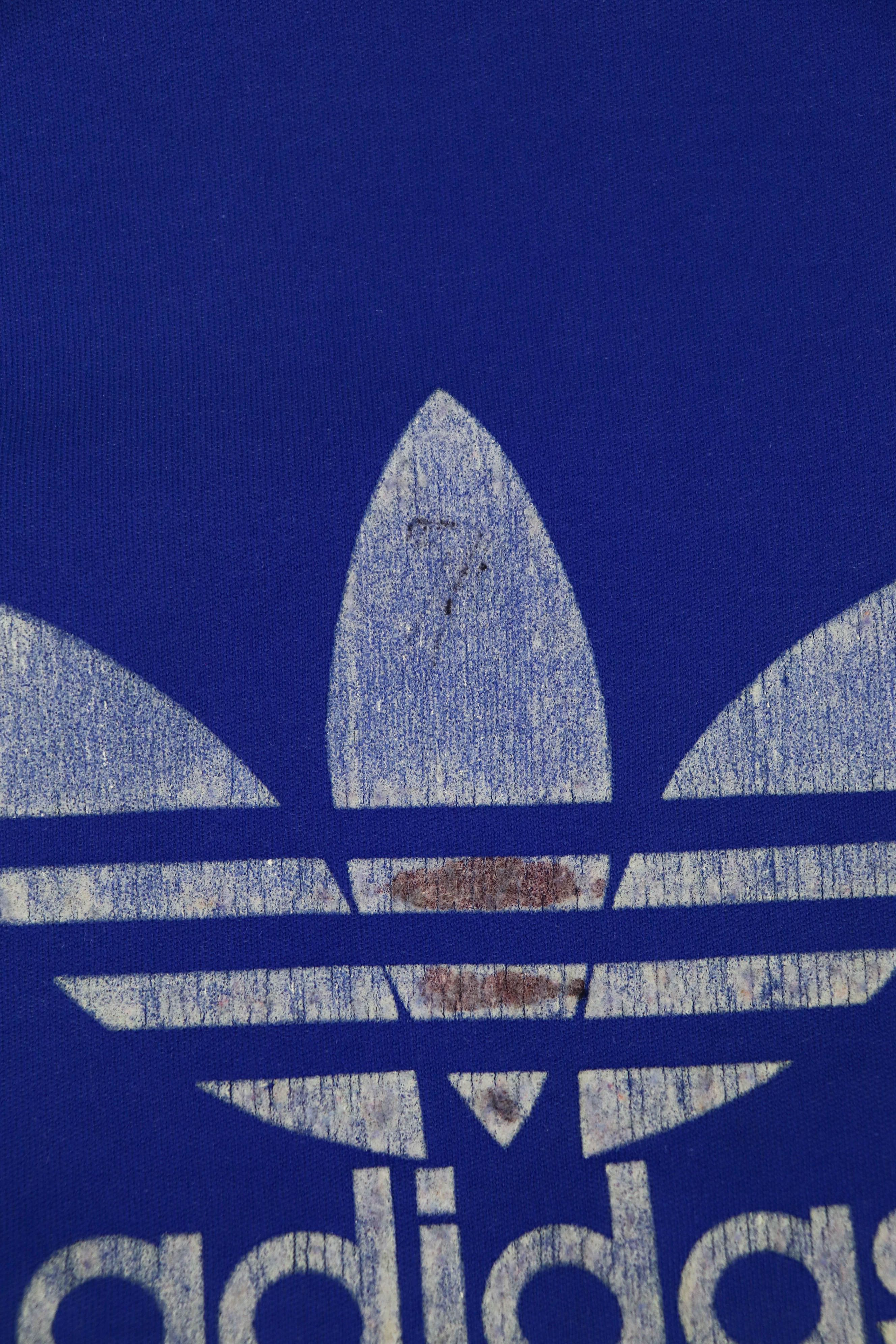 Adidas 70-80s Retro Vintage Adidas Big Logo Crewneck Sweatshirt Size US M / EU 48-50 / 2 - 6 Thumbnail