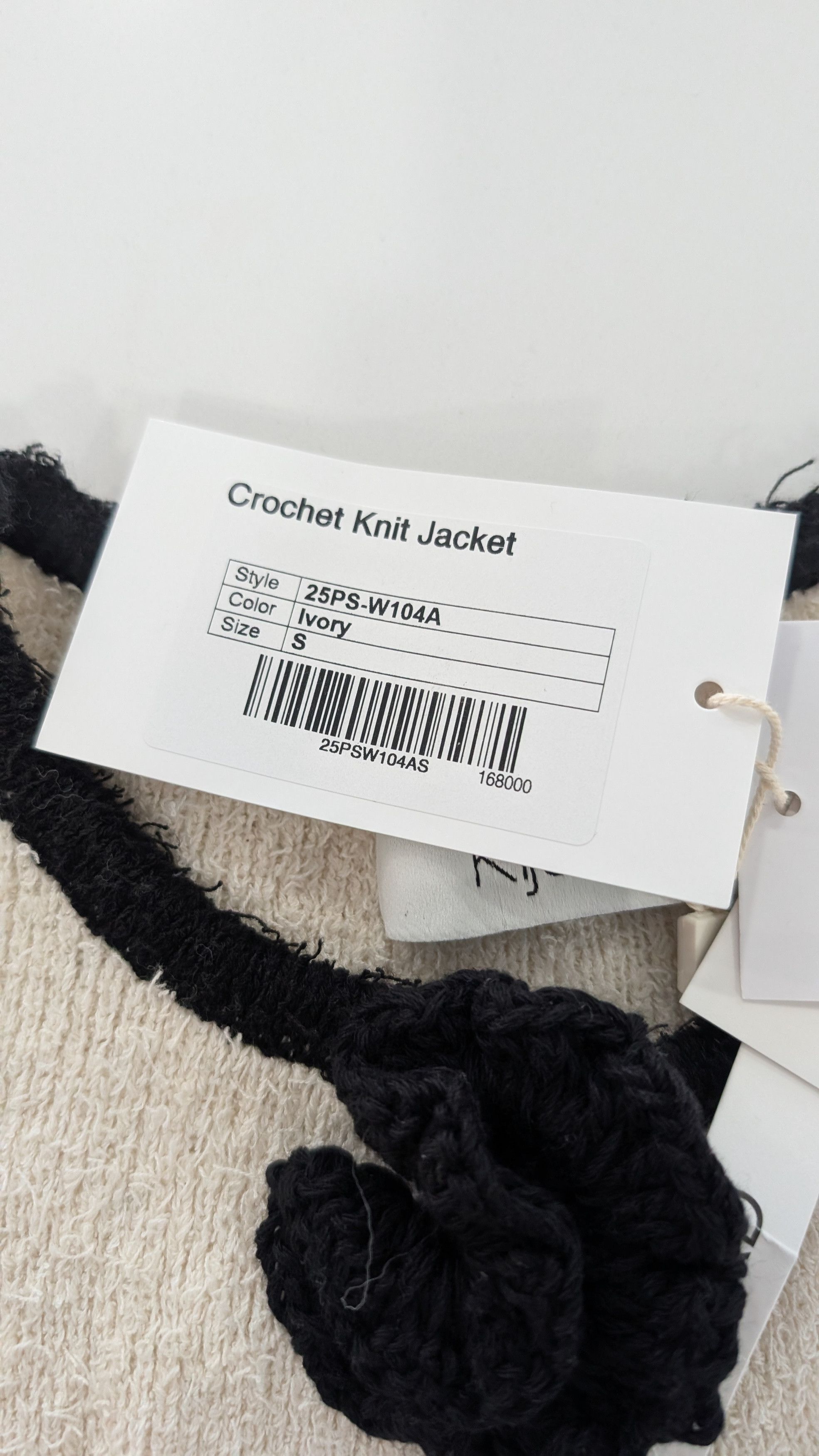 Other Kijun Cropped Crochet Knit Jacket Size S Size S / US 4 / IT 40 - 7 Thumbnail