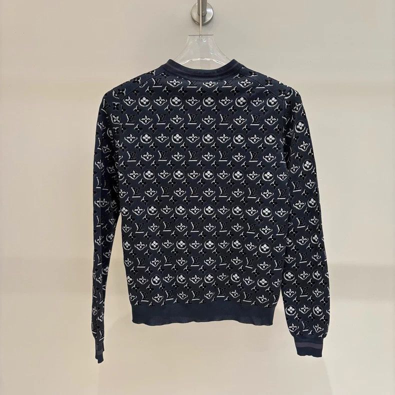 Louis Vuitton Louis Vuitton Logo geometric full-print single-breasted cr Size US M / EU 48-50 / 2 - 2 Thumbnail