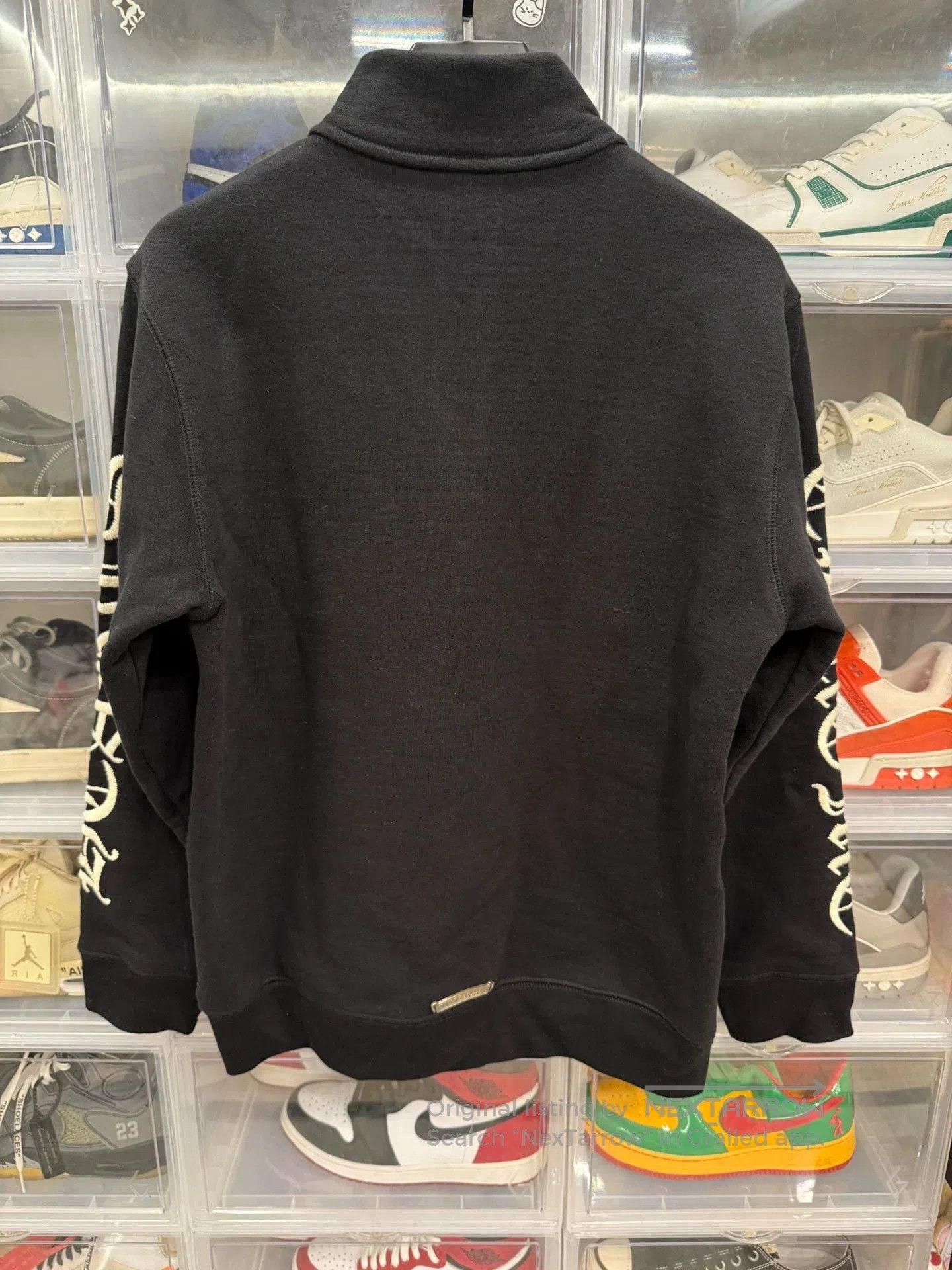 Chrome Hearts chrome hearts black half-zip sweatshirt medium. Size US M / EU 48-50 / 2 - 3 Thumbnail