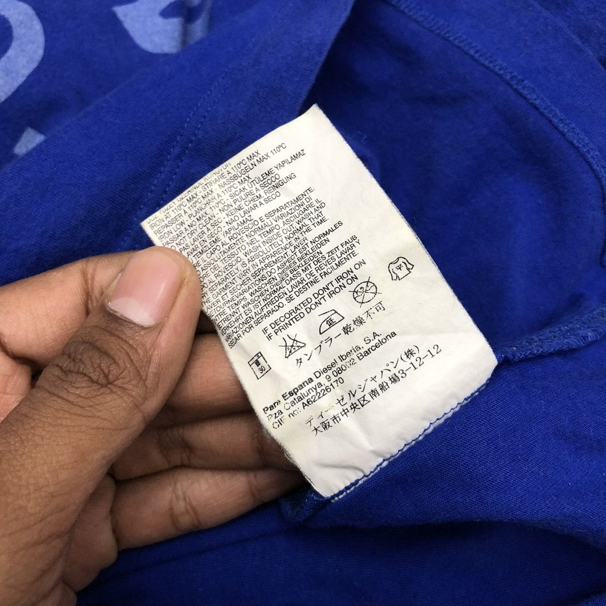 Diesel × Japanese Brand Vintage 90s Diesel Japan Style Rare Retro Long Sleeve Hype Size US M / EU 48-50 / 2 - 7 Thumbnail