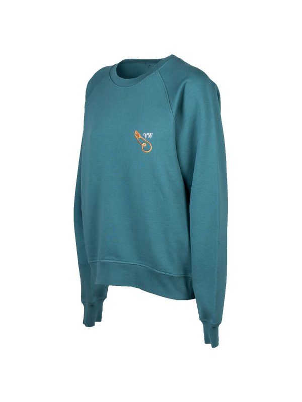 Vivienne Westwood o1y0525 Logo Sweatshirt in Green Size US XXL / EU 58 / 5 - 3 Thumbnail
