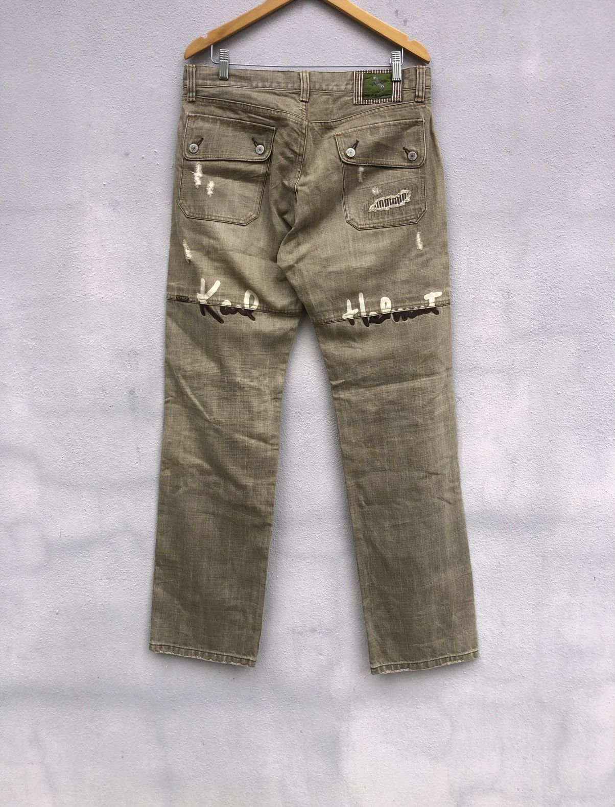 Karl Helmut Karl Helmut Distressed Capenter Jeans Size US 35 - 3 Thumbnail