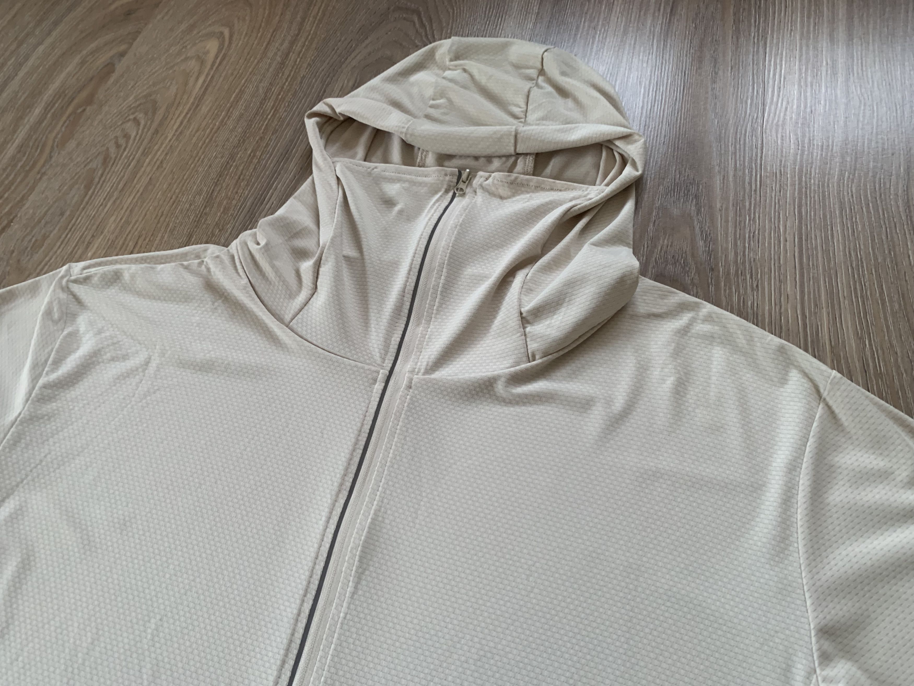 Other Men's Beige Training Zip Hoodie Size US XXL / EU 58 / 5 - 4 Thumbnail