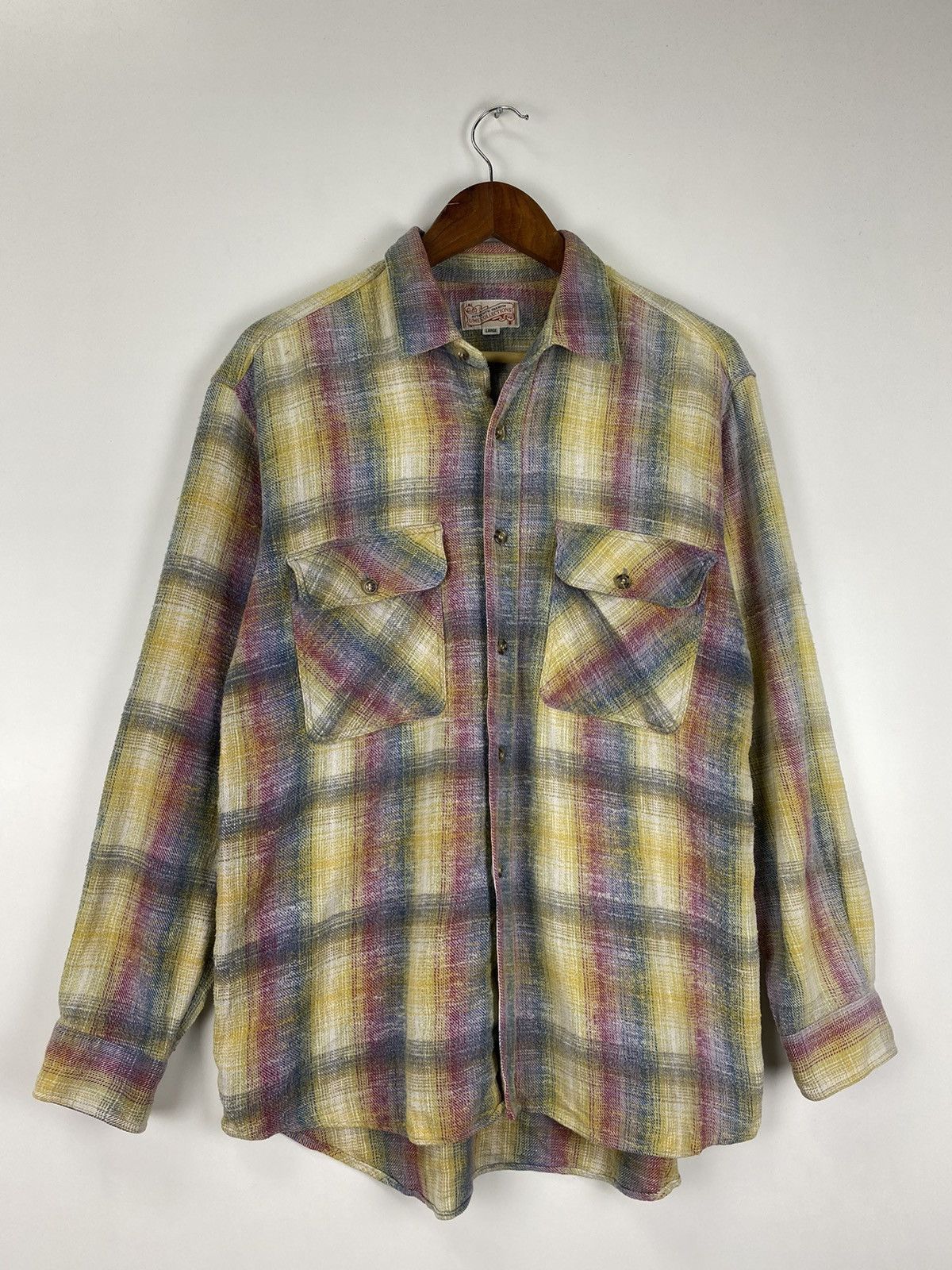 Flannel × Japanese Brand × Vintage Vintage Flannel by Ume Collection Size US L / EU 52-54 / 3 - 2 Thumbnail
