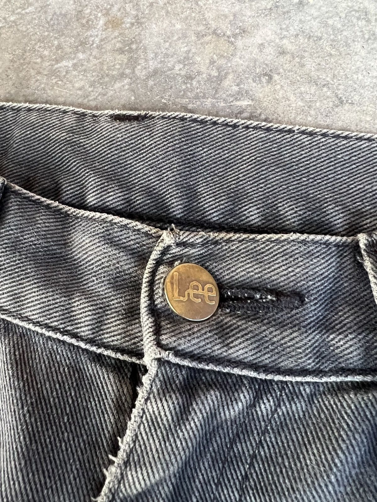 If Six Was Nine × Japanese Brand × Lee 💥Flare💥Vintage Lee Western Sanforized Faded Distress Jean Size US 28 / EU 44 - 15 Thumbnail