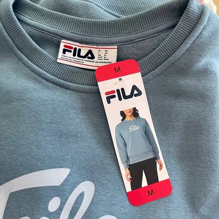 Fila Fila Graphic Women's Crewneck Pullover Sweater Medium Size M / US 6-8 / IT 42-44 - 2 Thumbnail