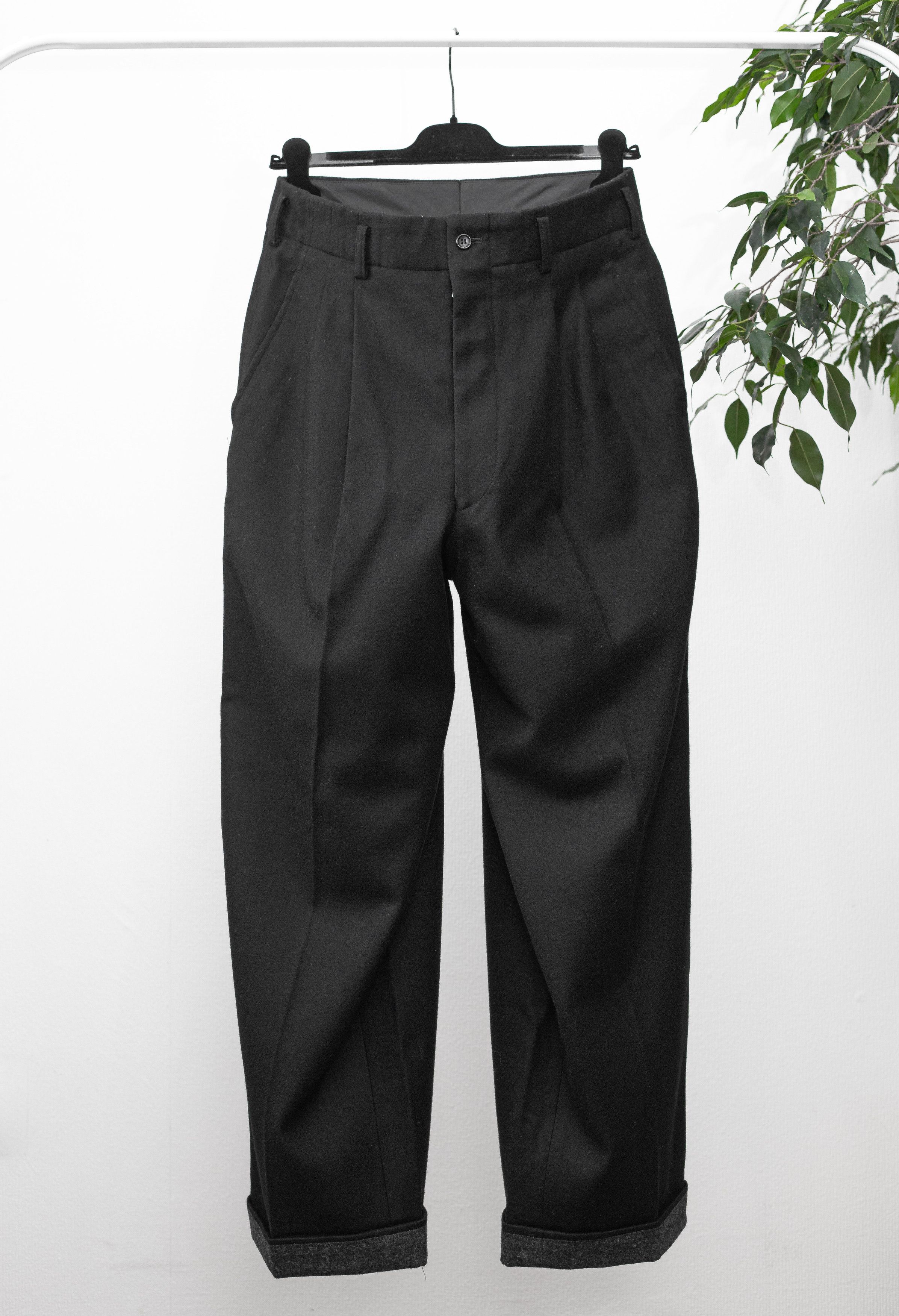 Comme des Garcons Homme 1997AW wool pants Size US 32 / EU 48 - 1 Thumbnail