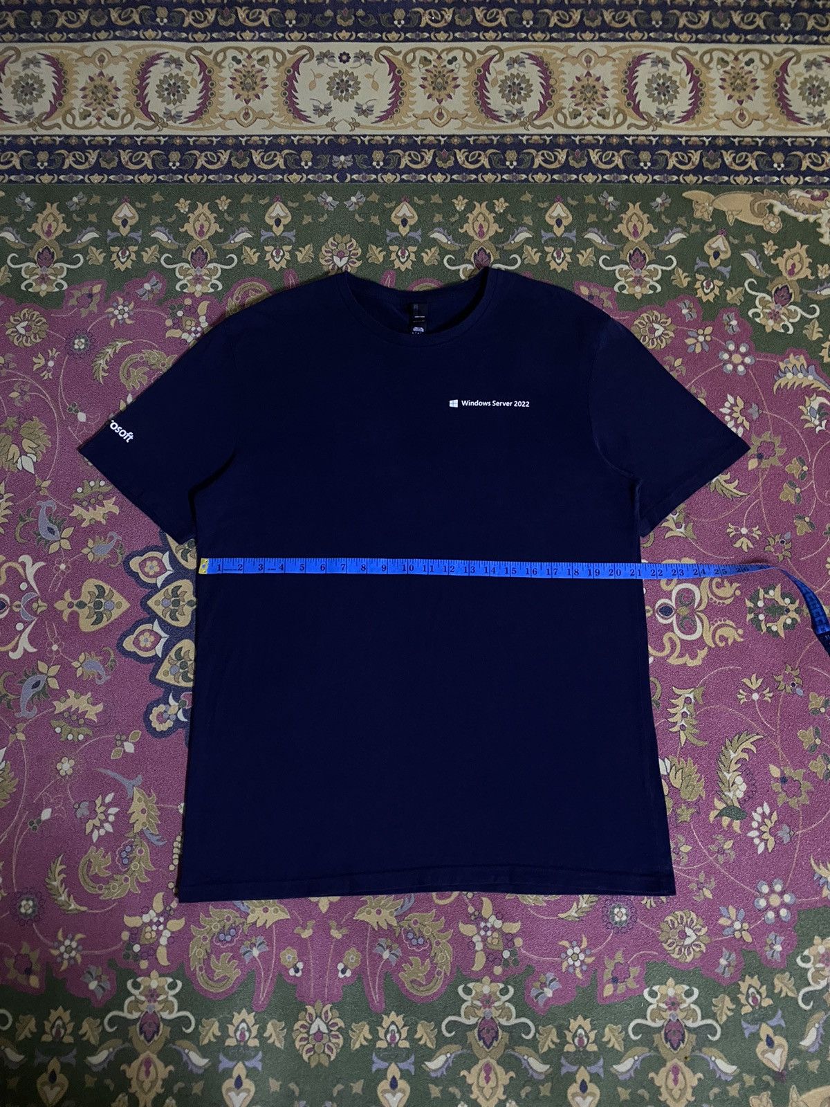 Designer × Microsoft × Vintage Microfost Back Side Over Print T-Shirt Size US L / EU 52-54 / 3 - 9 Thumbnail