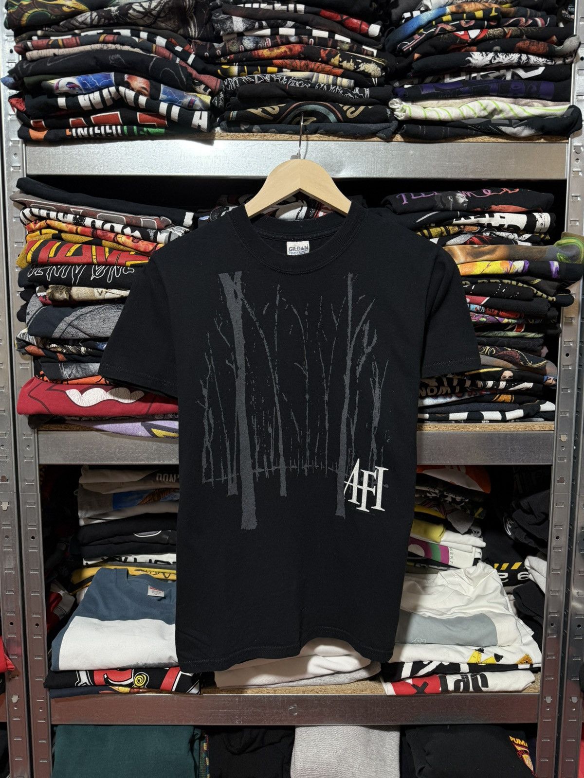 Vintage Vintage 2006 Afi Love Like Winter Tour Band Rock T-Shirt Size US S / EU 44-46 / 1 - 1 Thumbnail