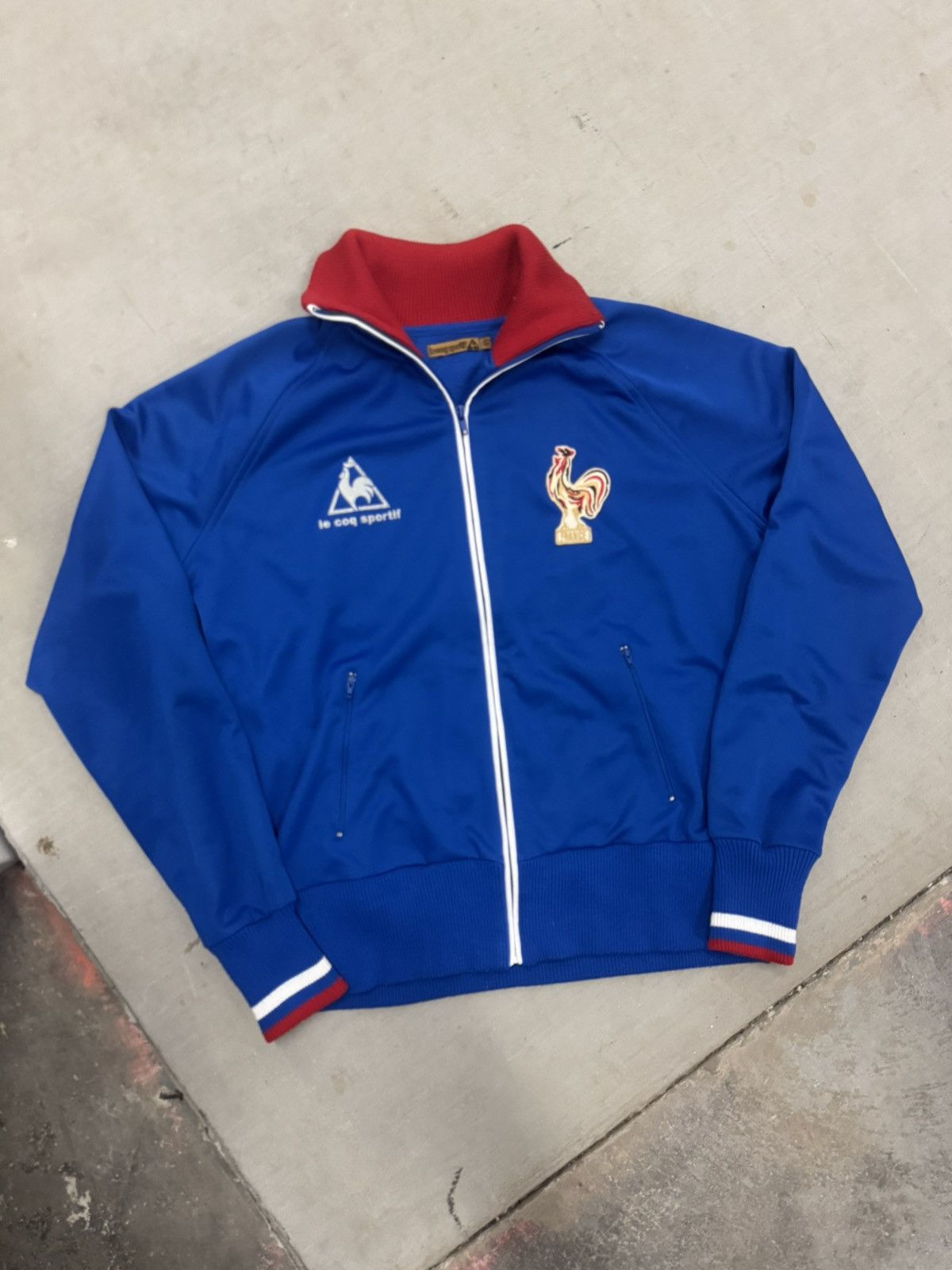 Vintage le coq sportif France Soccer Track Jacket