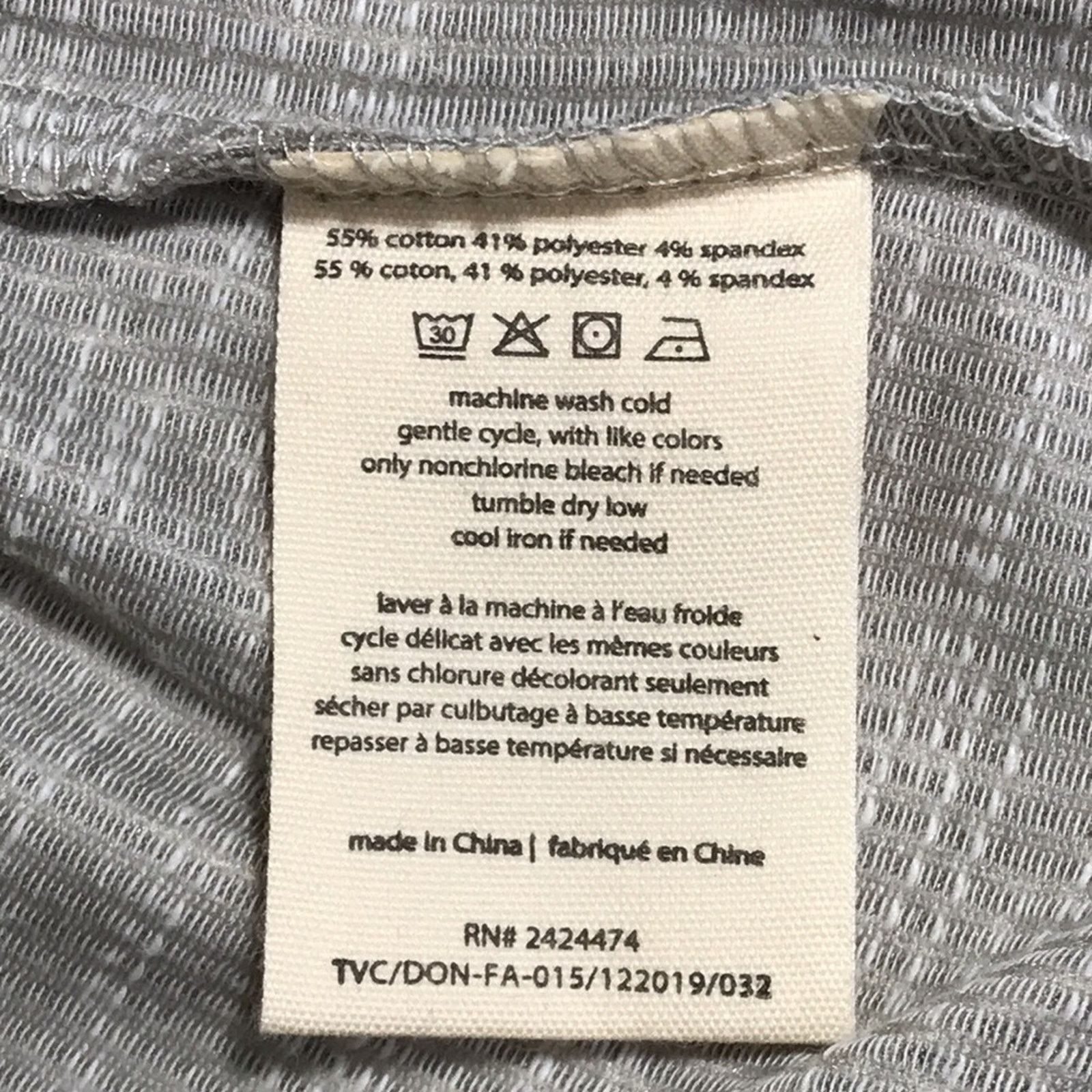 Other DONNI Oversized Gray Ribbed Knit Cardigan Bucket Pockets NWT Size ONE SIZE - 5 Thumbnail