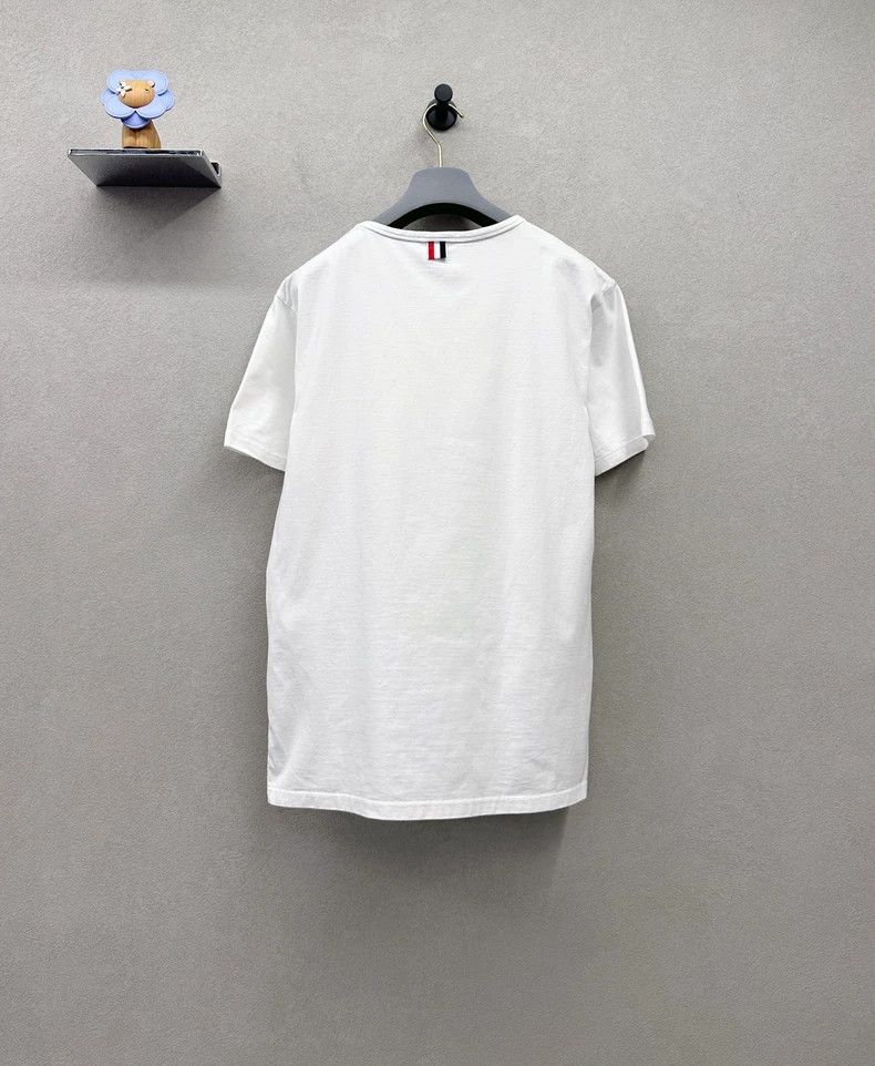 Thom Browne Thom Browne White short sleeves Size US S / EU 44-46 / 1 - 3 Thumbnail