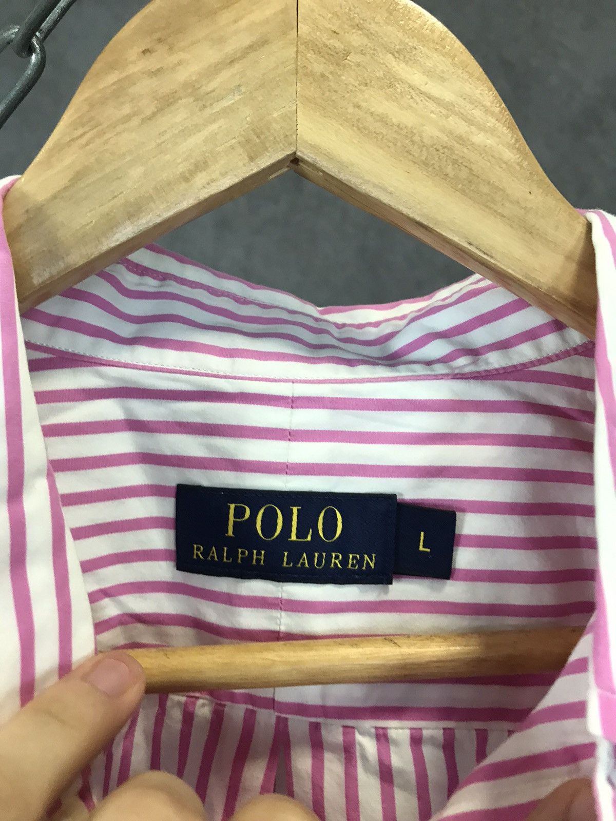 Polo Ralph Lauren Polo Ralph Lauren designer striped shirt Size US L / EU 52-54 / 3 - 4 Thumbnail