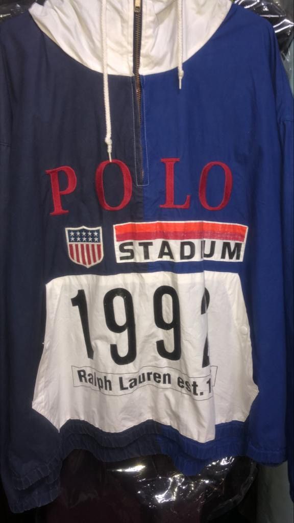 Ralph Lauren Sport 🔥POLOARCHIVE🔥VINTAGE POLO RALPH LAUREN 1992 STADIUM JACKET Size US L / EU 52-54 / 3 - 4 Thumbnail