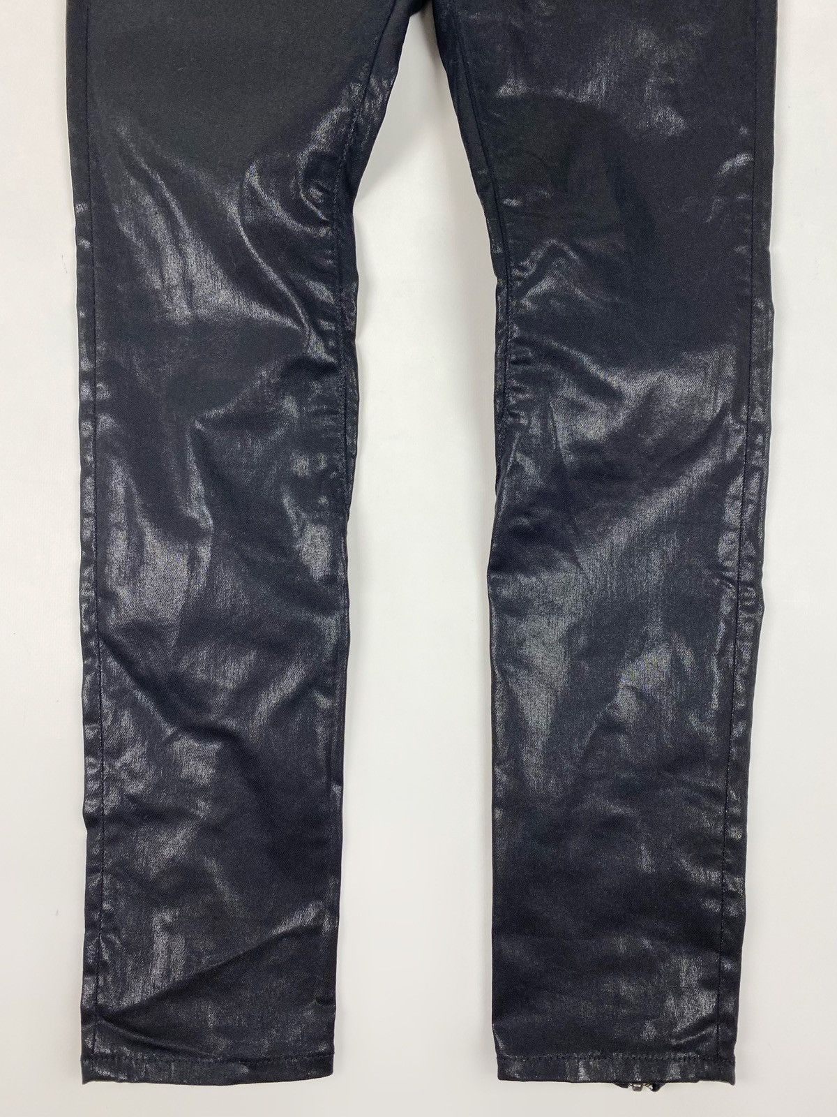 Allsaints Allsaints Petrel Brodie Slim Coated Ankle Zip Jeans 30 Size 30" / US 8 / IT 44 - 2 Thumbnail